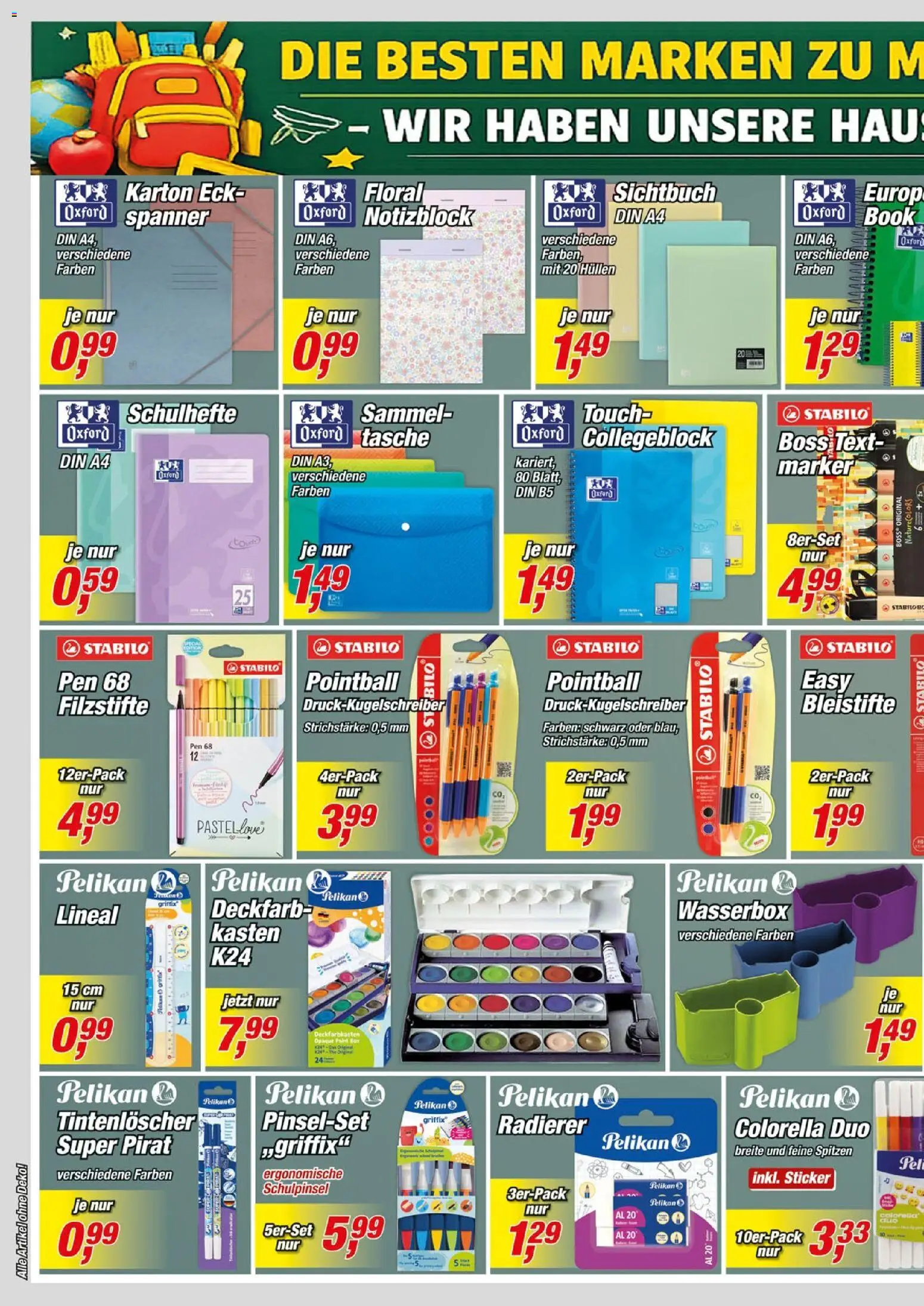 Posten Börse Prospekt – gültig ab 08.08.2026 | Seite: 2 | Produkte: Tasche