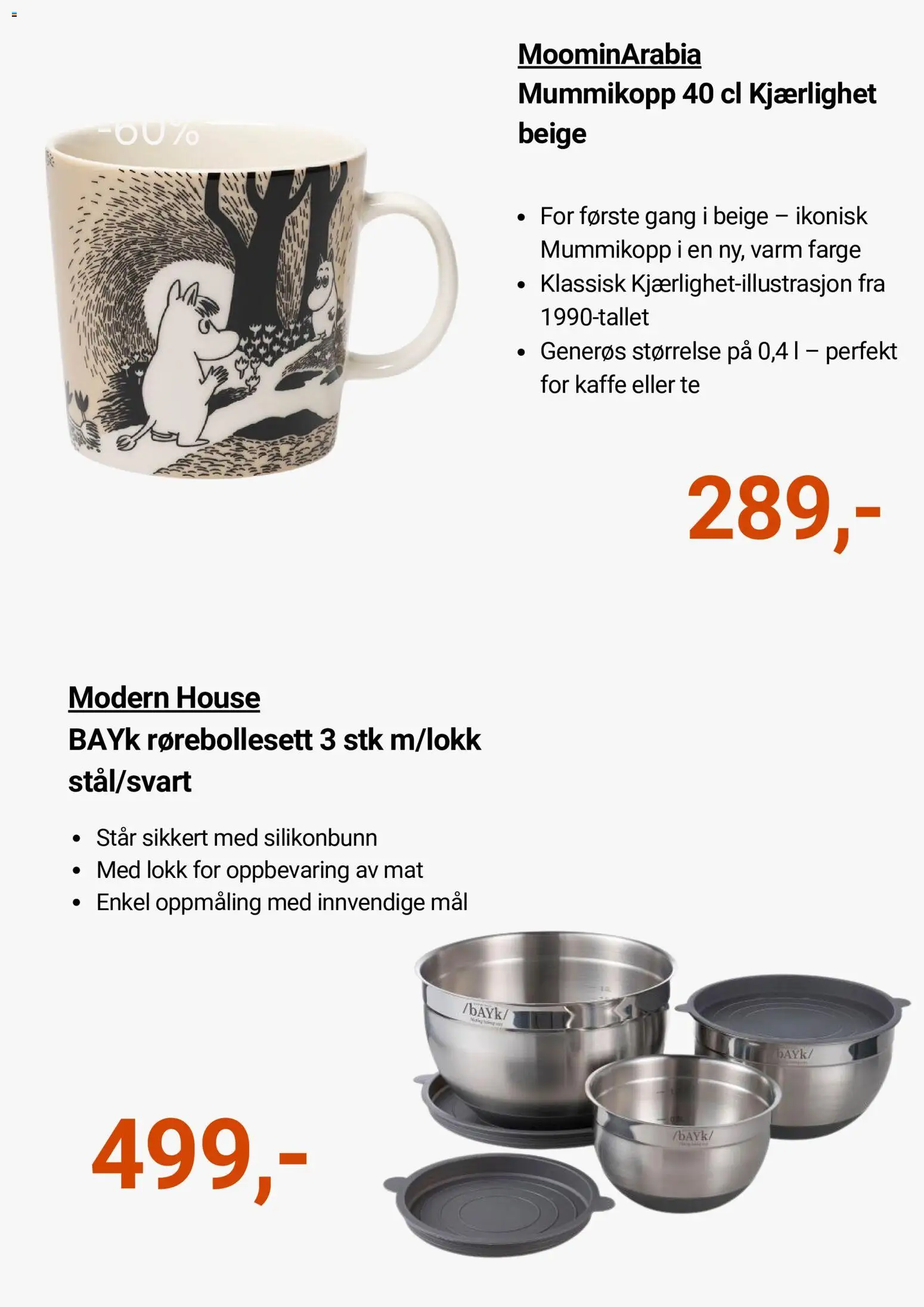 {H1} | Side: 2 | Produkter: Kaffe, Te, Mat