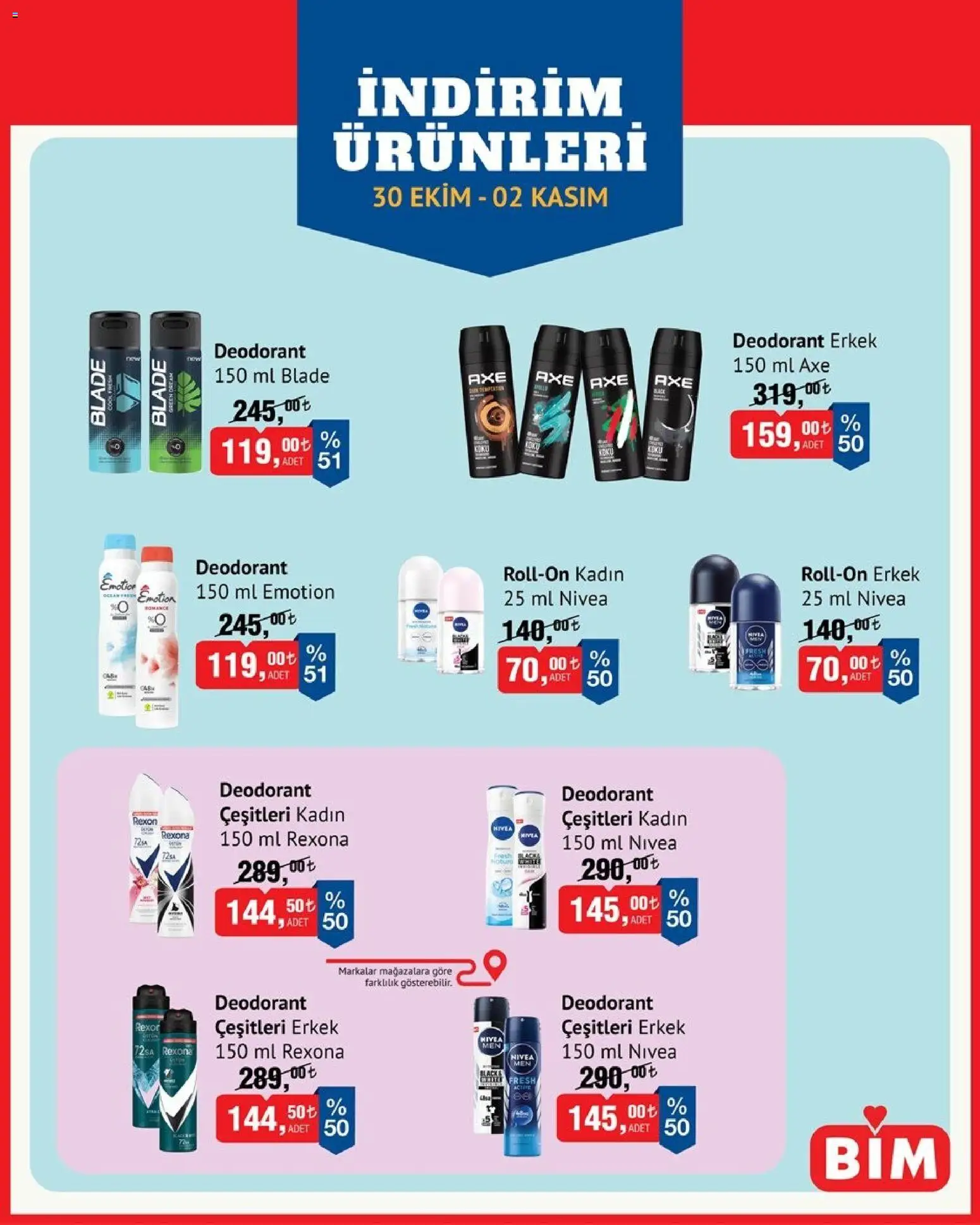 BİM Katalog - 30 Ekim 2026 tarihinden itibaren geçerlidir | Sayfa: 3