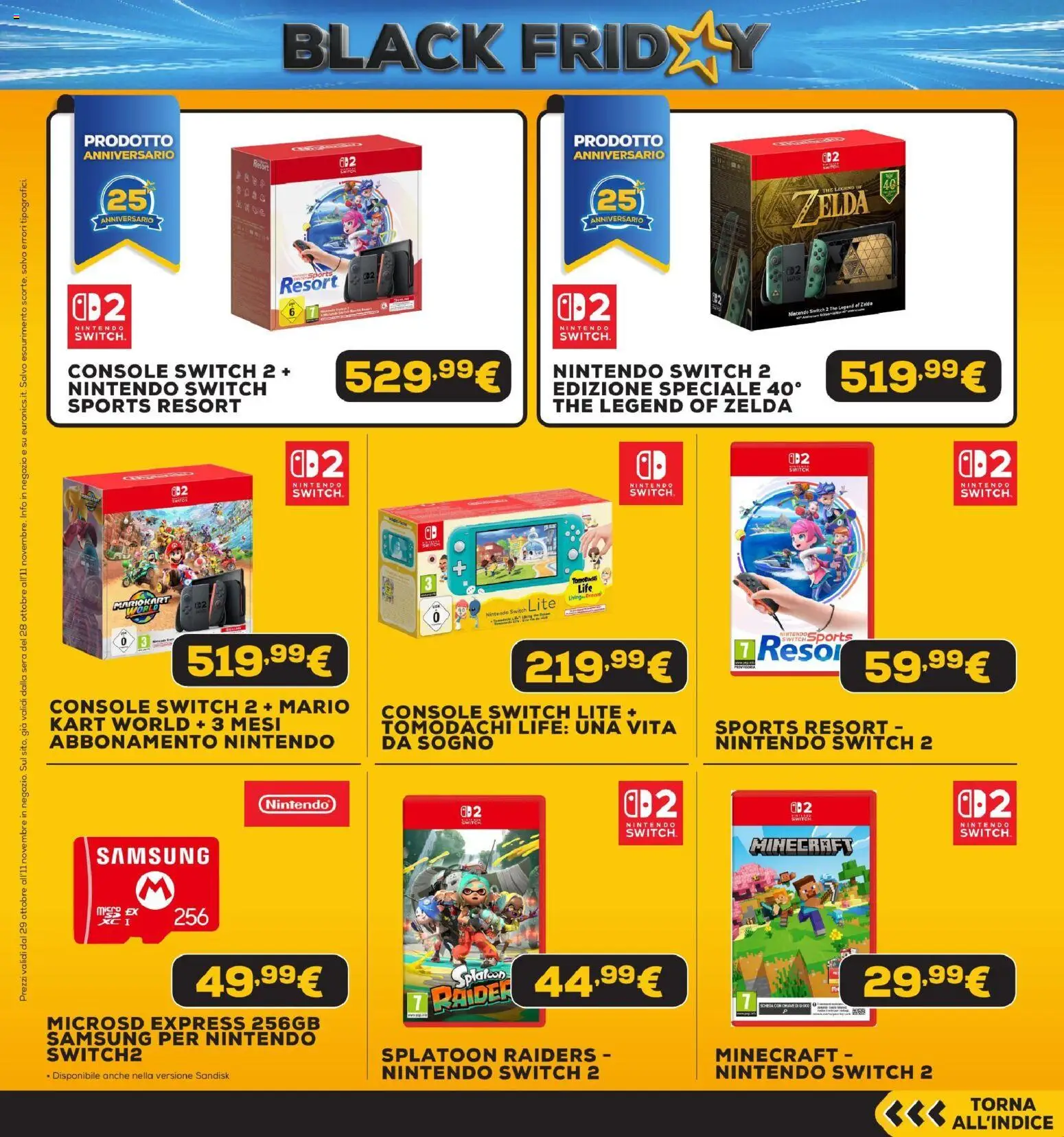 Volantino Euronics del 29/10/2026 | Pagina: 29