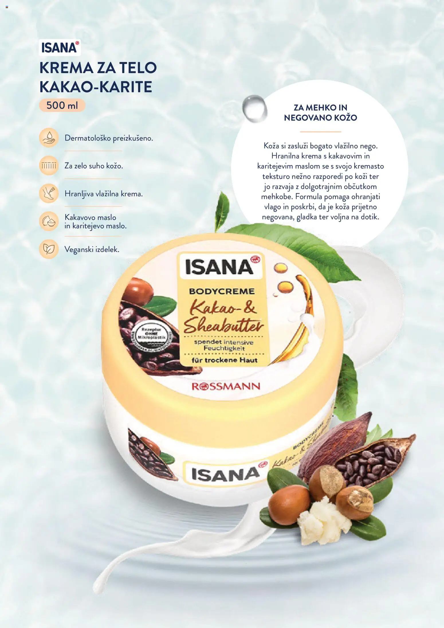Novi Spar katalog ponudbe – veljaven od 24.09.2026 | Stran: 26 | Izdelki: Krema, Maslo, Krema za telo