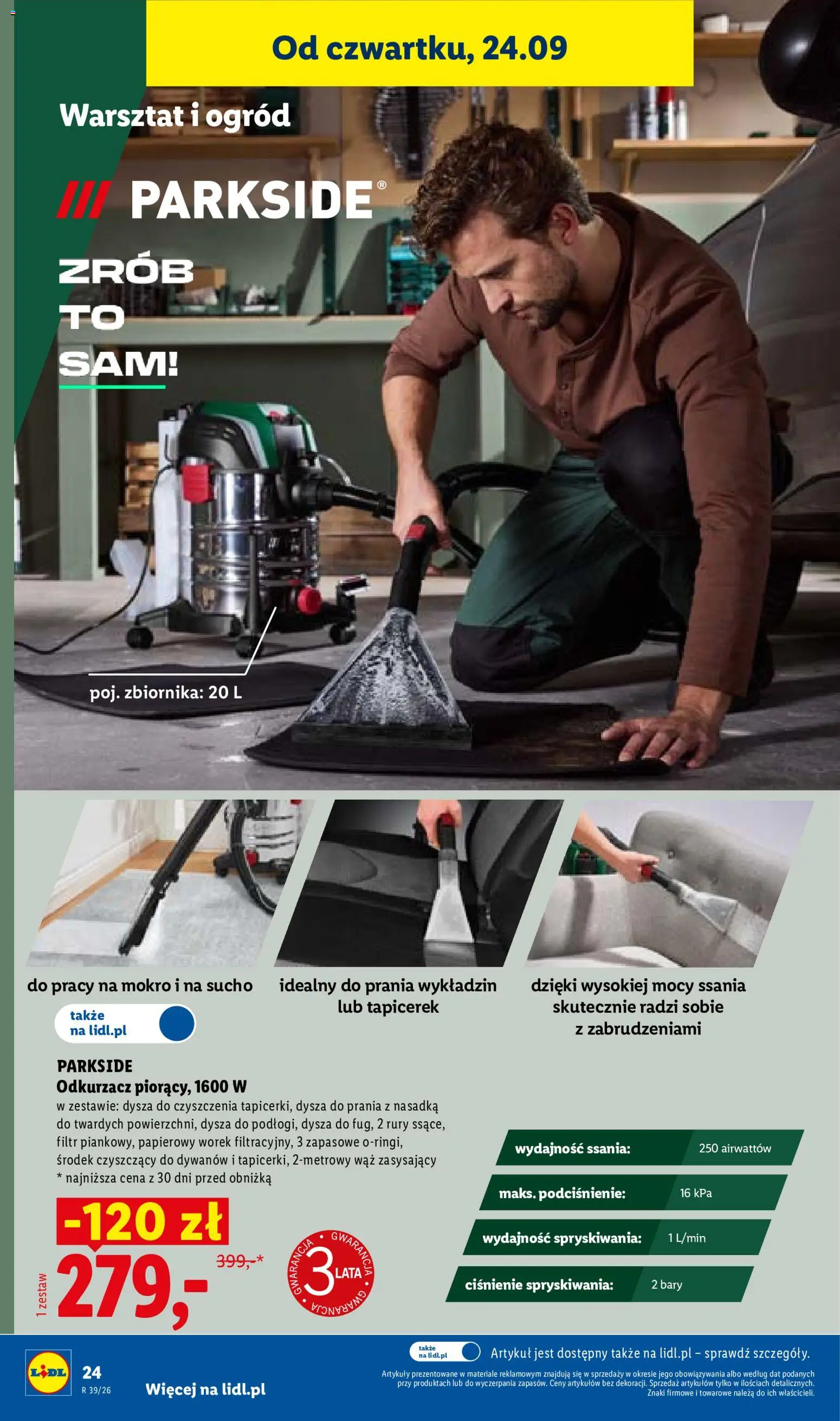 Lidl Polsko katalog od 21.09.2026 | Strana: 32 | Produkty: Parkside