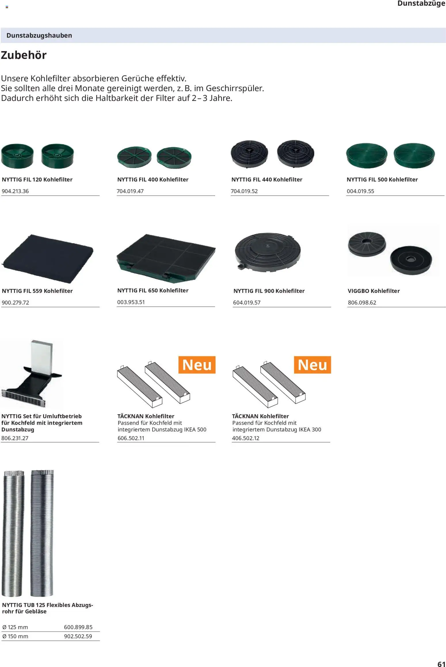 Ikea Elektrogeräte – gültig ab 19.06.2026 | Seite: 61