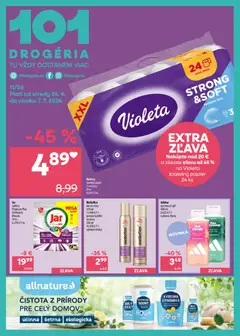 101 drogerie leták platný od 24.06.2026