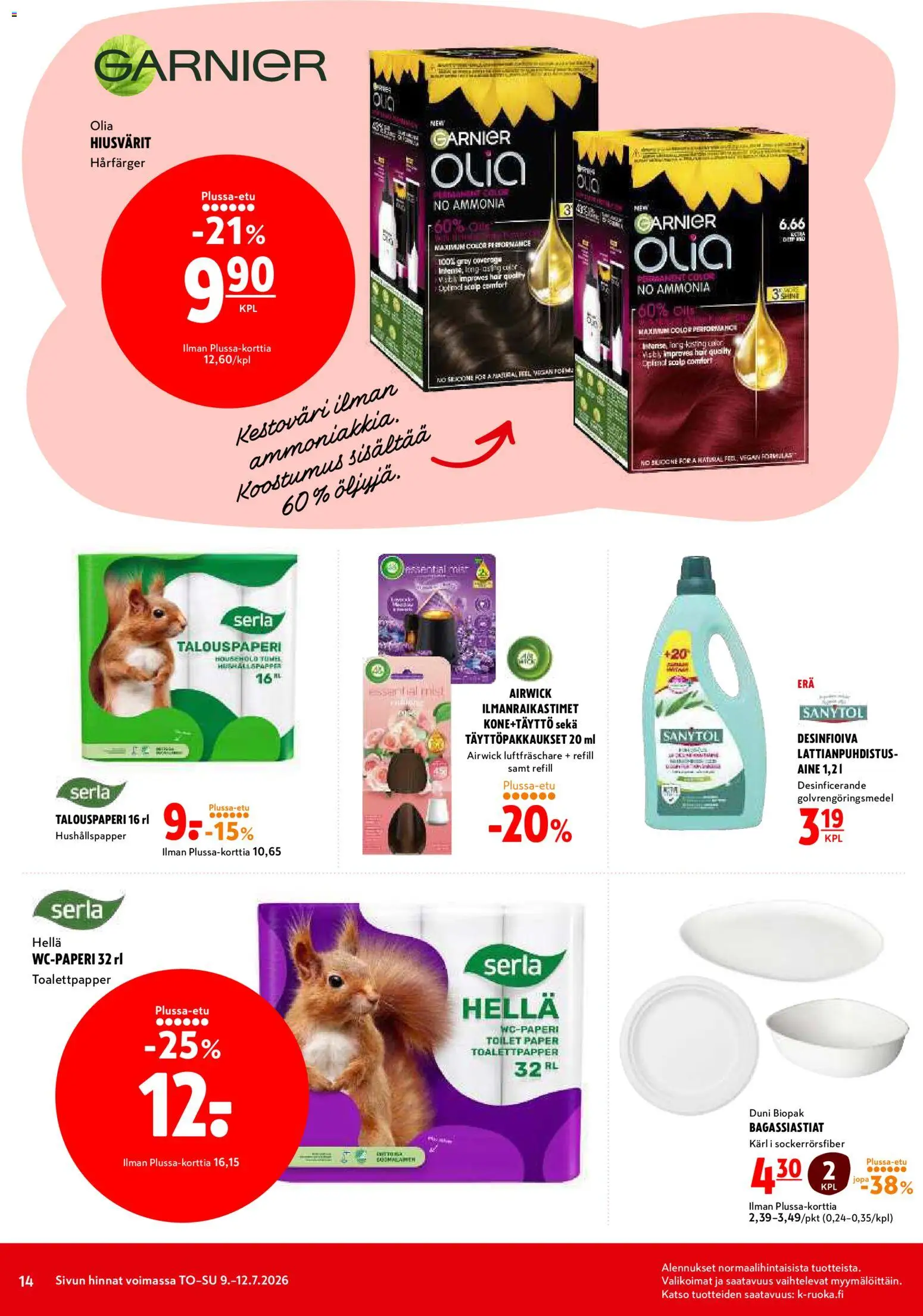K-Citymarket tarjoukset – voimassa 09/07/2026 alkaen | Sivu: 14 | Tuotteet: Hella