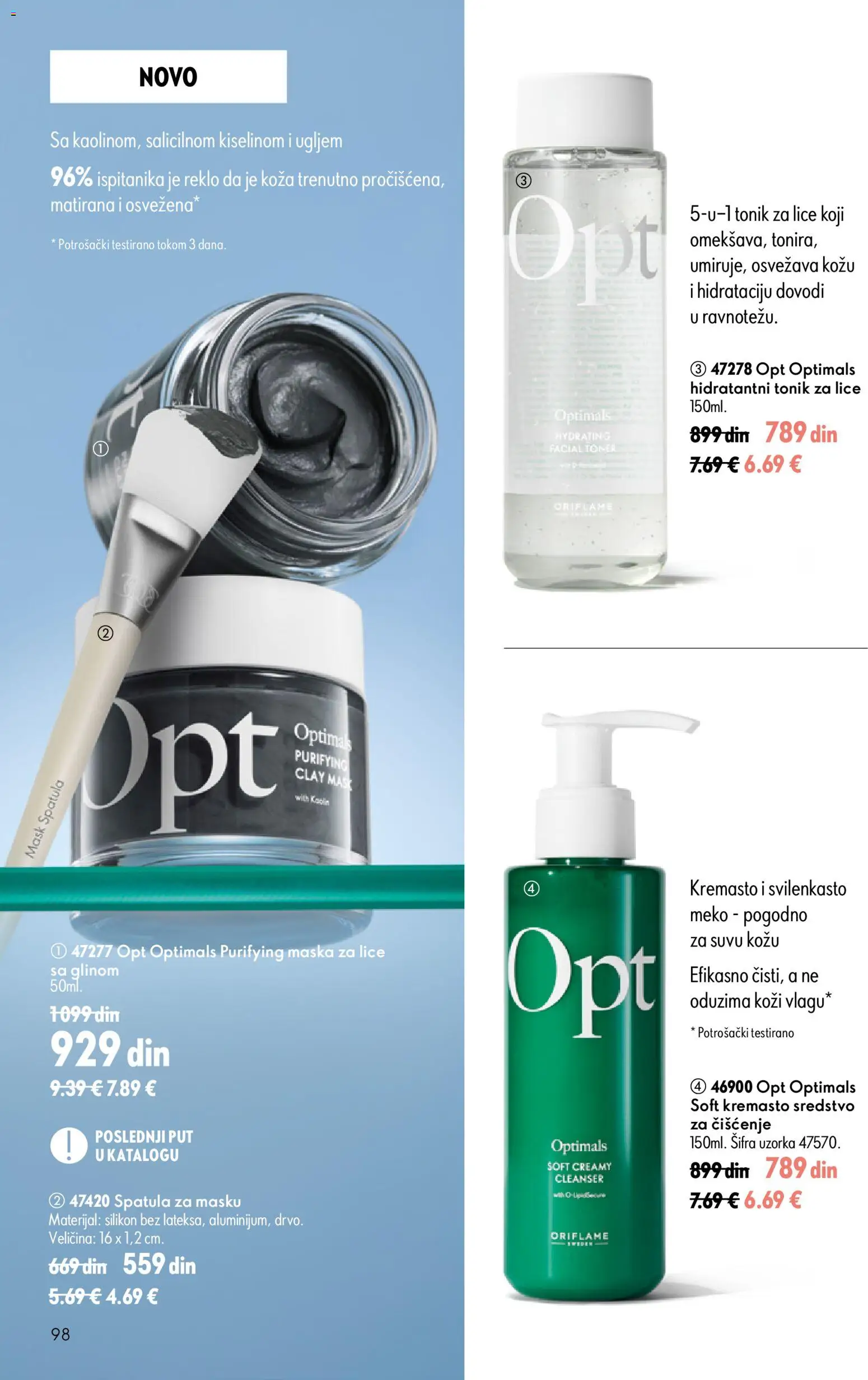 Oriflame katalog - važi od 05.08.2026 | Strana: 98