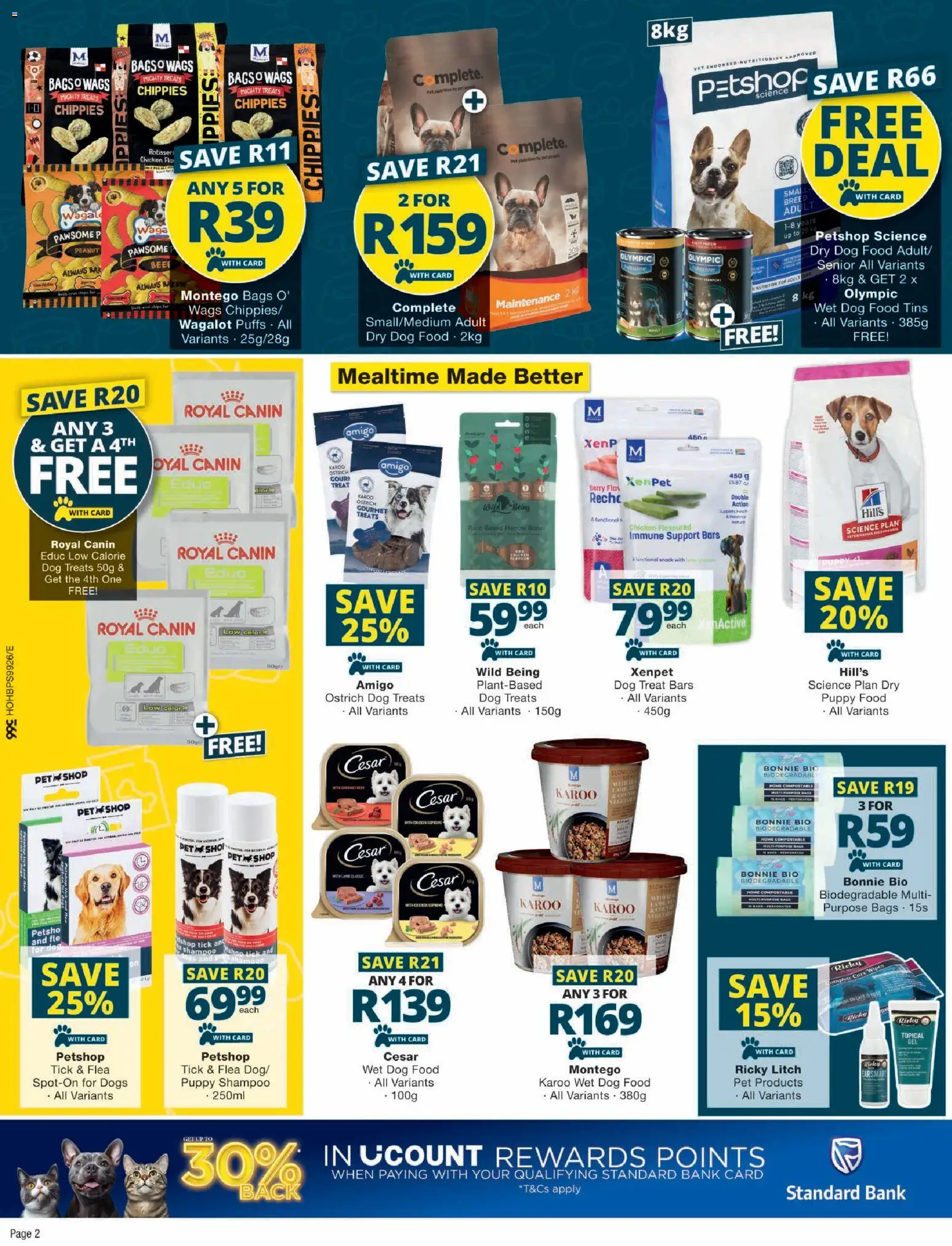 New Checkers catalogue – valid from 07/09/2026 | Page: 2 | Products: Chicken, Shampoo, Dog food