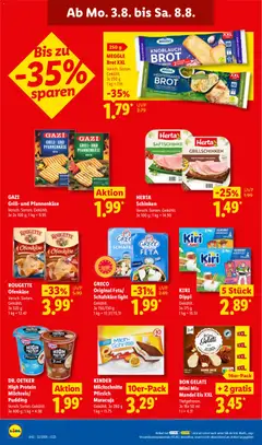 BON GELATI Mini Mix Mandel Eis XXL, Tiefgefroren. Je 16x 50 ml ab 03.08.2026 gültig | Seite: 18