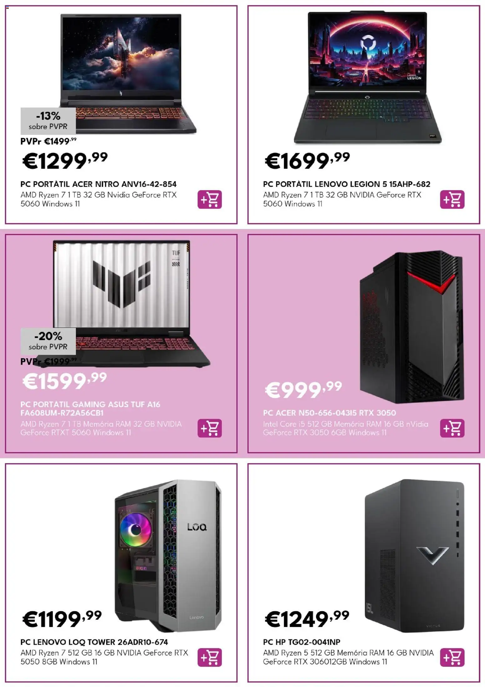 Radio Popular Especial Gaming │ válido de 01/09/2026 | Página: 3 | Produtos: PC, Memória ram