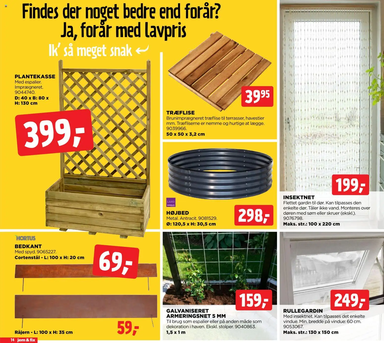 Jem & fix tilbudsavis – gyldig fra 24.05.2026 | Side: 14 | Produkter: Søm
