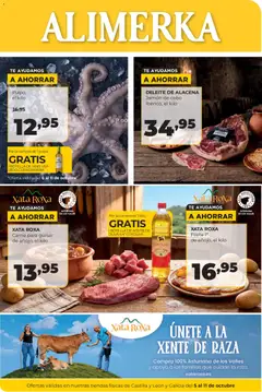 Vista previa Alimerka folleto Castilla y León válido desde el 05/10/2026