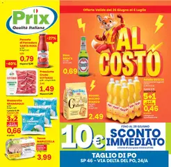 Anteprima del volantino Prix volantino Taglio di Po valido a partire dal 26/06/2026