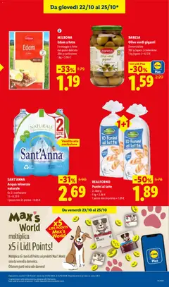 Anteprima del volantino SANT'ANNA Acqua minerale naturale, 6x 2 l confezione valido a partire dal 22/10/2026 | Pagina: 3