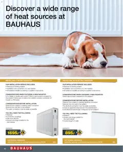 Bauhaus - Installation Service - ENGLISH gyldig fra 01/01/2026 | Side: 42 | Produkter: Radiator, Is