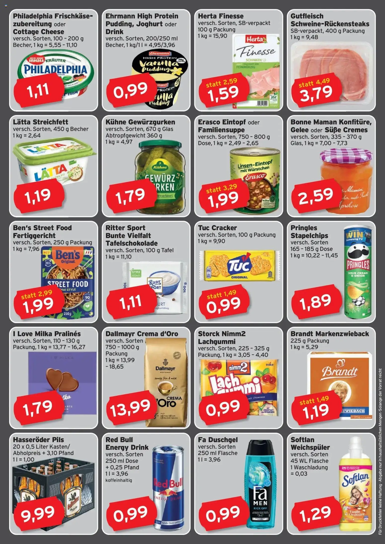 CAP Markt Prospekt Güstrow – gültig ab 10.08.2026 | Seite: 2 | Produkte: Orchidee, Samsung, Vanille, Pringles
