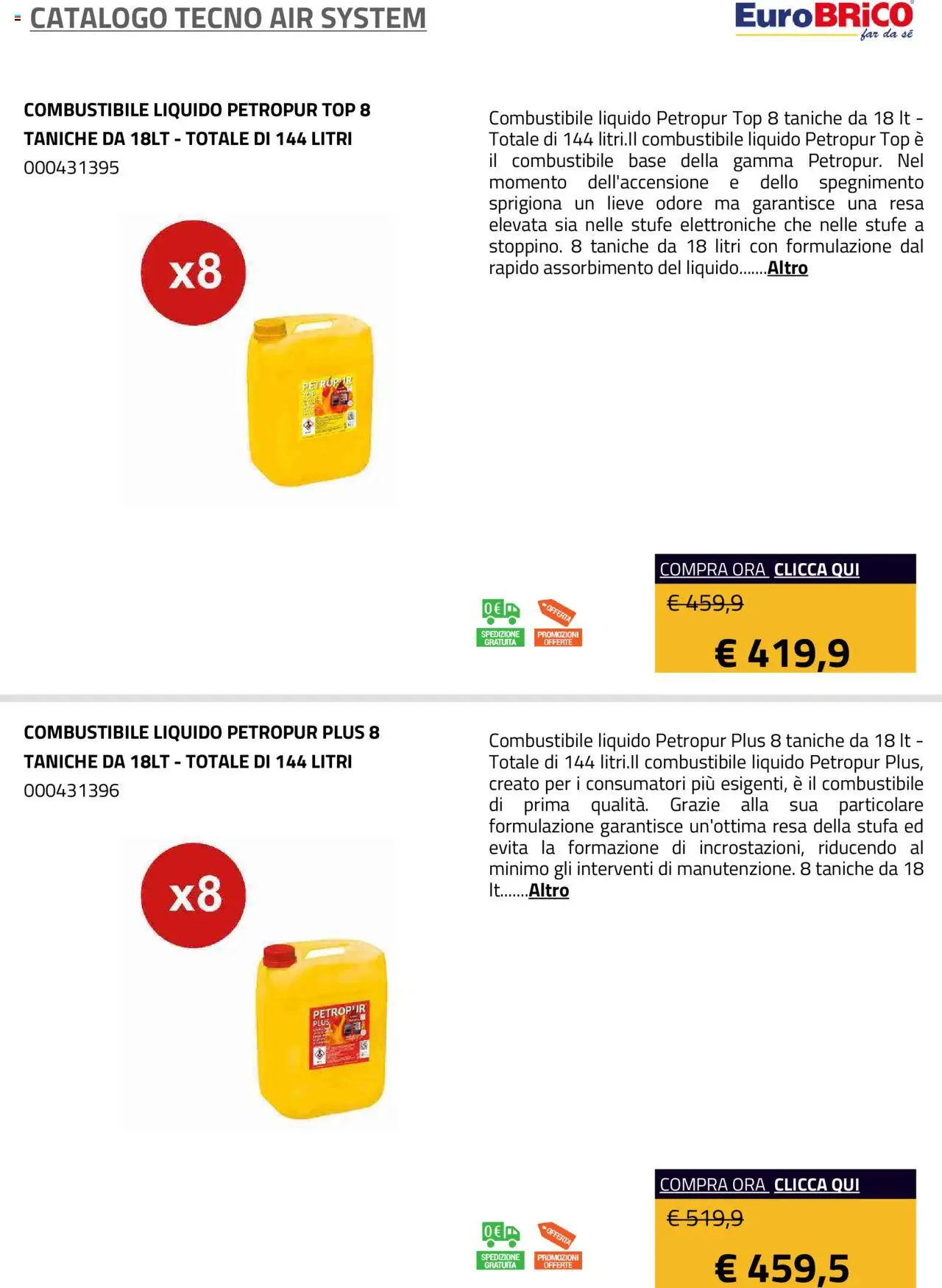 Volantino Eurobrico del 23.07.2025 | Pagina: 39 | Prodotti: Stufa, Top