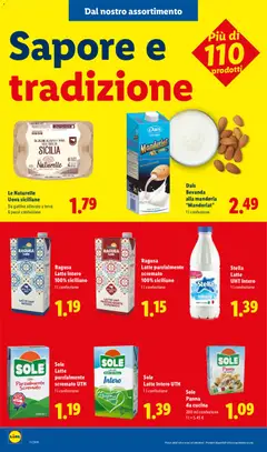 Anteprima del volantino Ragusa Latte intero 100% siciliano, 1 l confezione valido a partire dal 28.05.2026 | Pagina: 8