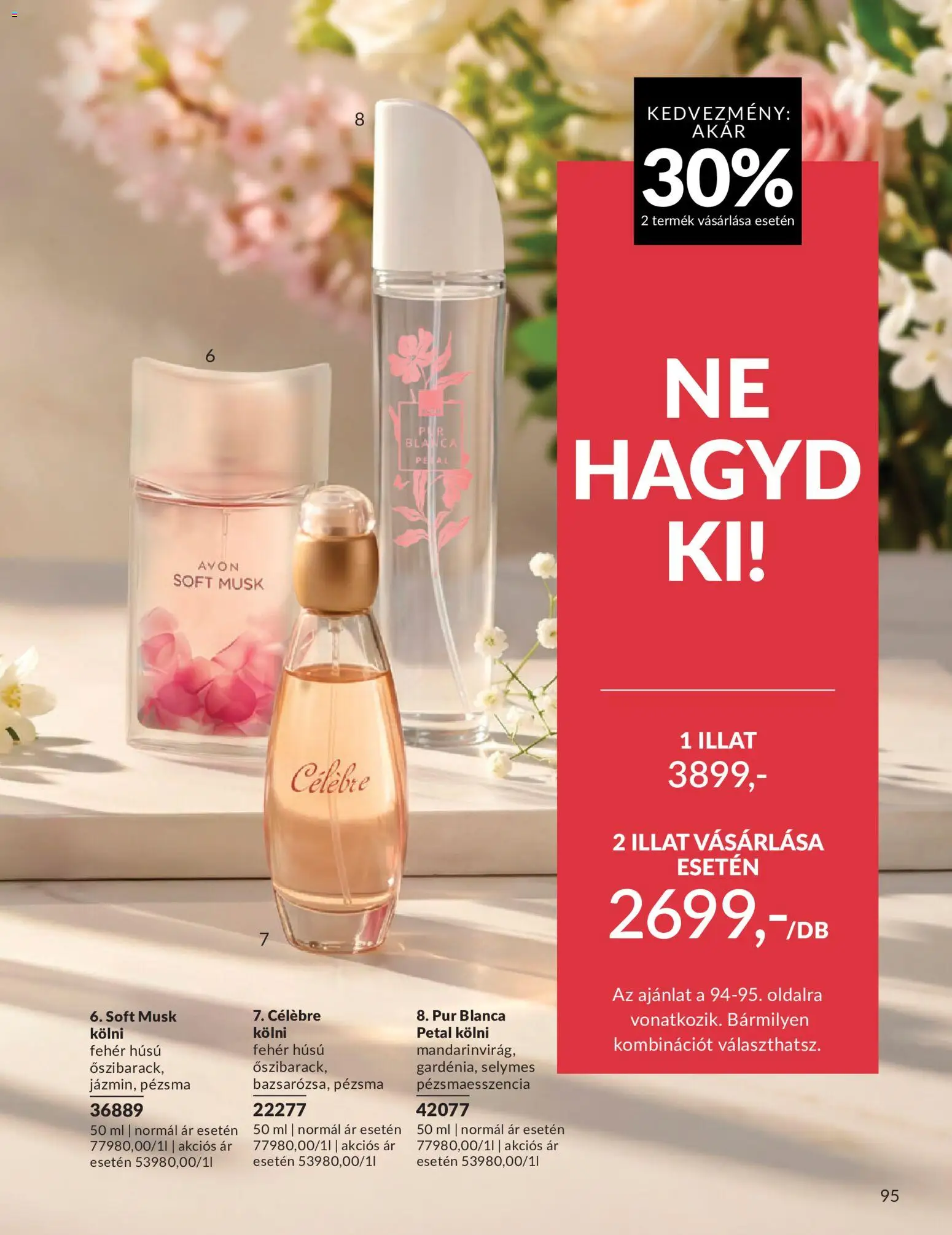 Avon akciós ujság - amely érvényes a következő dátumtól: 01.06.2026 | Oldal: 121 | Termékek: Kölni