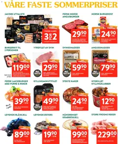 Forhåndsvisning av Jacobs kundeavis gyldig fra 29/06/2026 | Side: 16 | Produkter: Svin, Portjartieră, Охоронна сигналізація, Reker