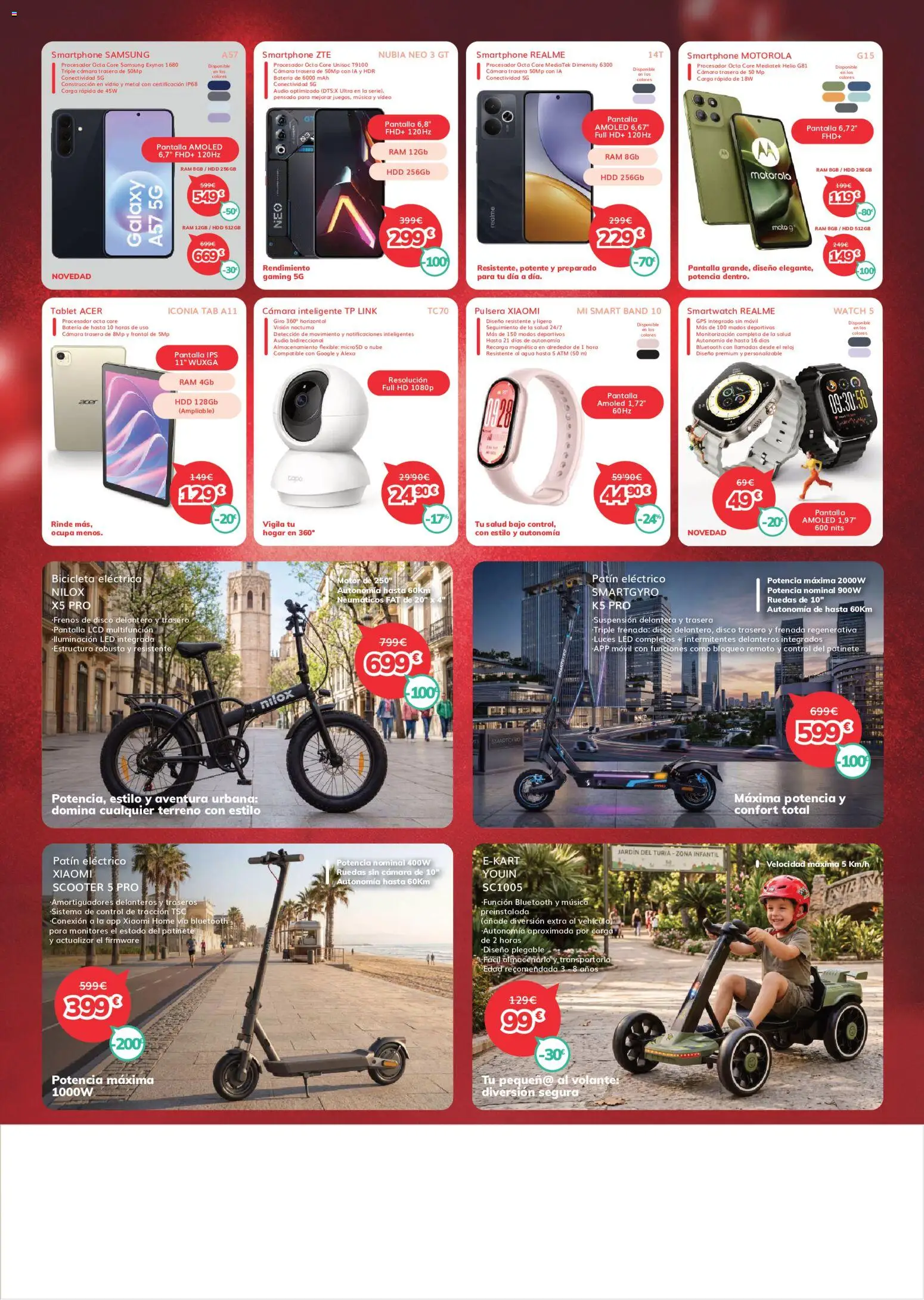Mi Electro folleto │ válido desde el 01.05.2026 | Página: 12 | Productos: Bicicleta, Bicicleta eléctrica, Tablet, Batería
