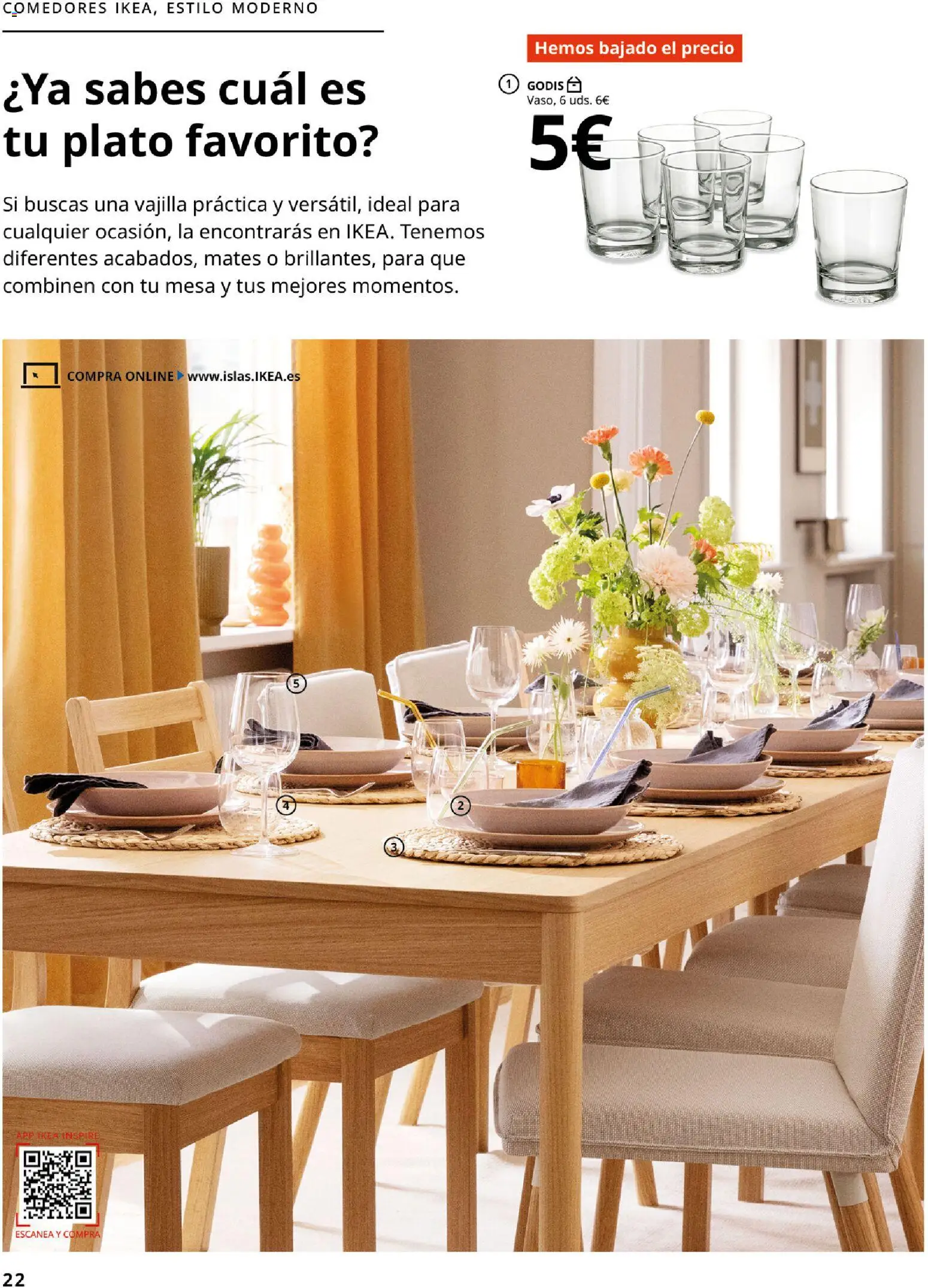 Catálogo IKEA Accesorios y decoración │ válido desde el 01/02/2026 | Página: 22 | Productos: Vajilla, Mesa