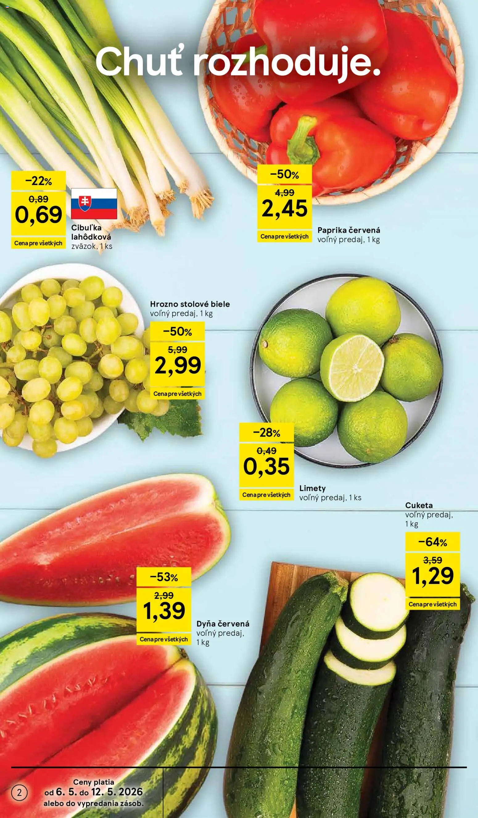 Nové Tesco akcie – leták je platný od 06.05.2026 | Strana: 2