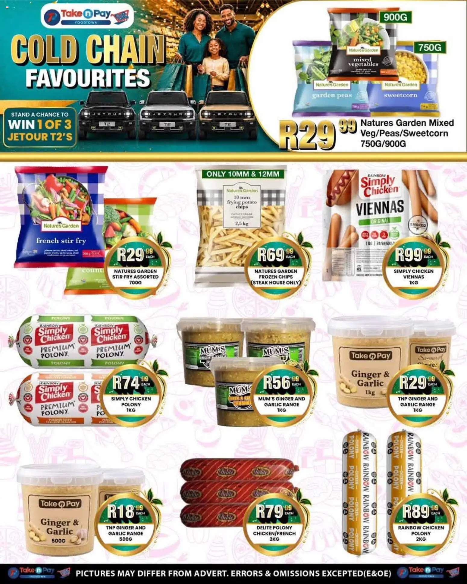 New Take n Pay catalogue – valid from 10/08/2026 | Page: 27 | Products: Steak, Polony, Chicken, Chips