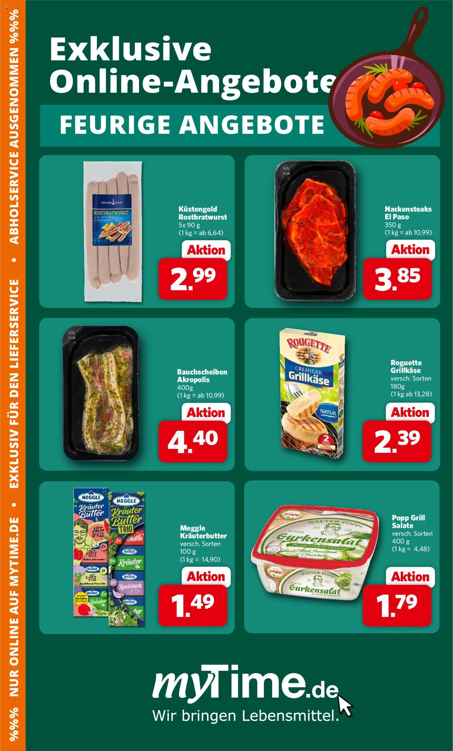 Famila Nordwest Prospekt – gültig ab 20.07.2026 | Seite: 44 | Produkte: Nackensteaks, Grill, Butter, Kräuterbutter