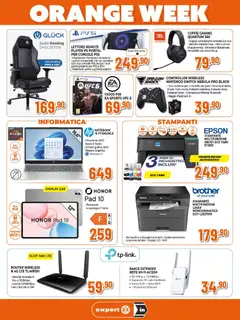 Anteprima del volantino Ipercoop volantino Expert valido a partire dal 17/09/2026 | Pagina: 3 | Prodotti: Router, Stampante, Cuffie, Playstation