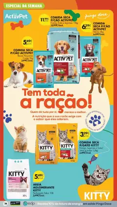 Pré-visualização Pingo Doce folheto válido de 28/07/2026 | Página: 42 | Produtos: Areia, Frango, Arroz, Carne