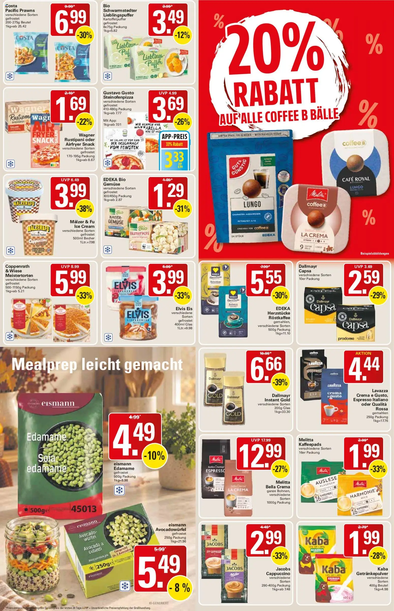 WEZ Prospekt – gültig ab 28.09.2026 | Seite: 10 | Produkte: Melitta, Lavazza, Dallmayr, Blumenkohl