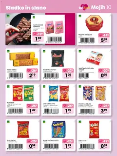 Tuš katalog akcije – veljaven od 09.10.2026 | Stran: 19 | Izdelki: Napolitanke, Slane palčke, Cokolada, Limona