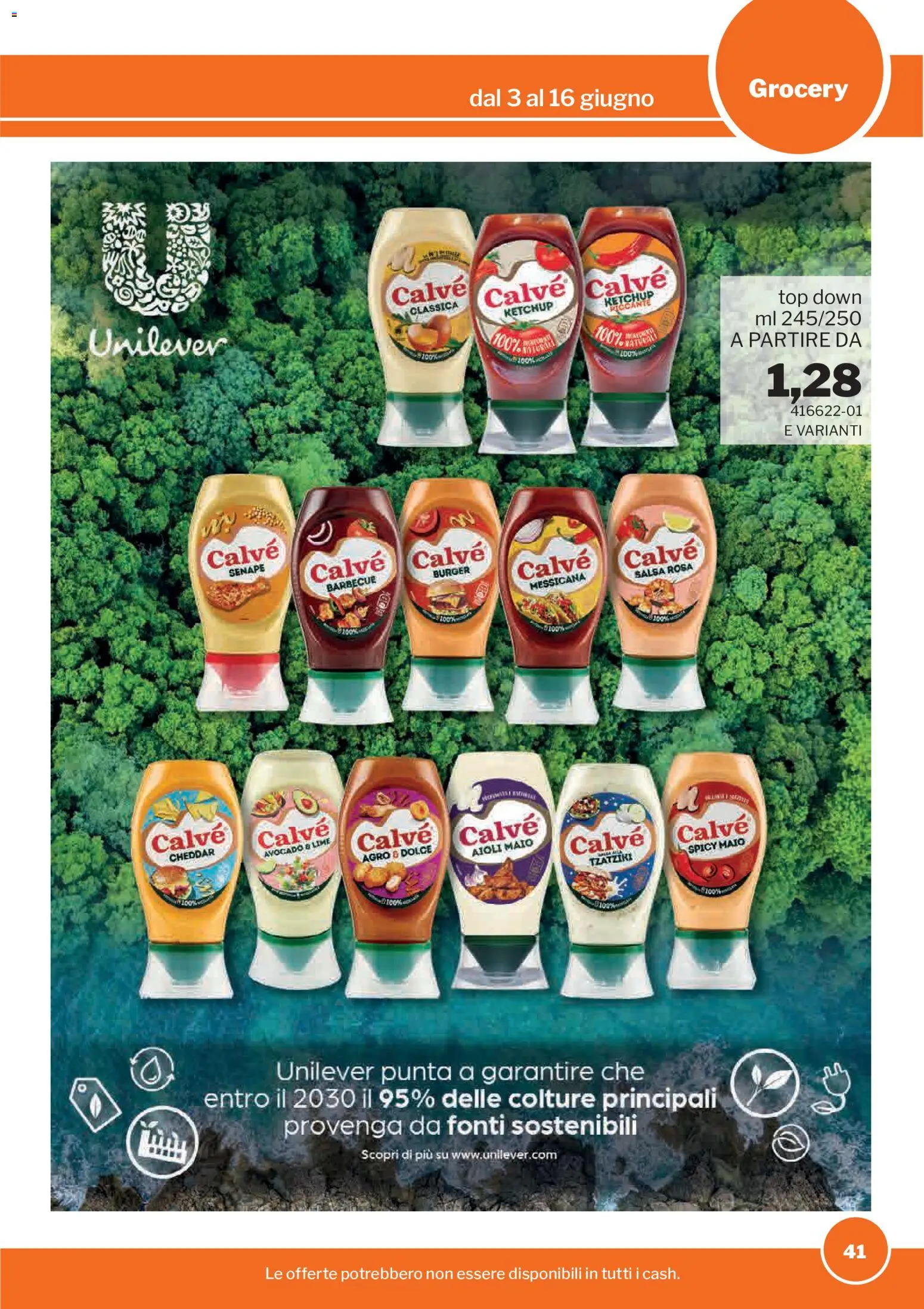 Volantino Sogegross del 03.06.2026 | Pagina: 41 | Prodotti: Ketchup, Salsa, Barbecue, Top