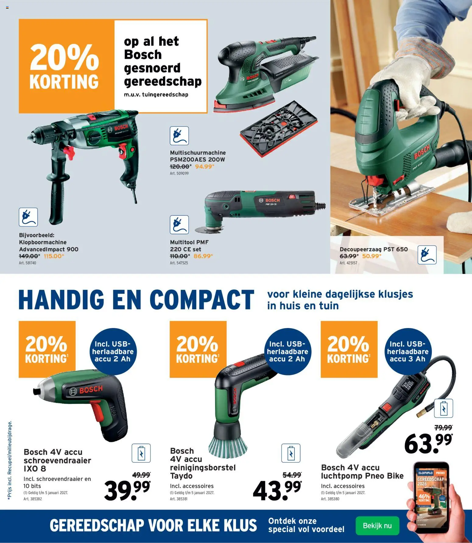 {H1} | Pagina: 29 | Producten: Usb, Gereedschap, Klopboormachine