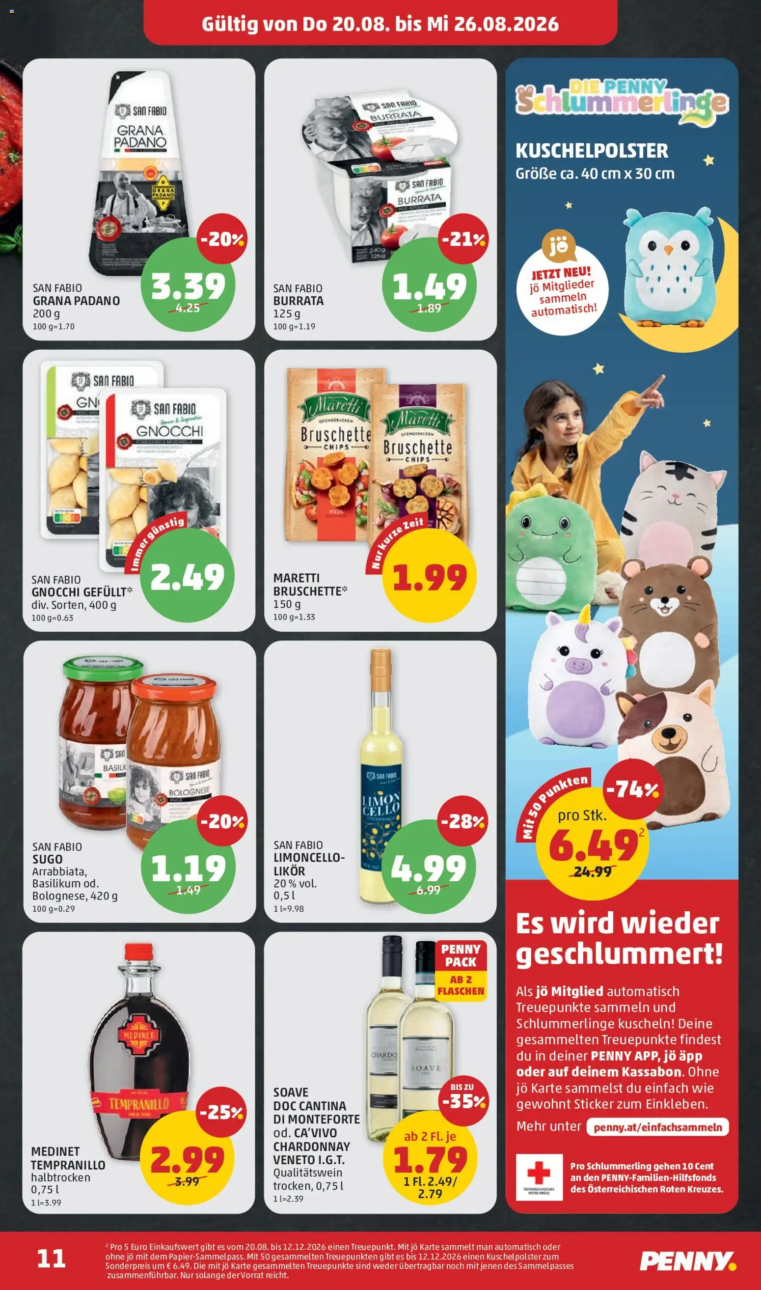 Penny Markt Flugblatt gültig ab 20.08.2026 | Seite: 11 | Produkte: Chips