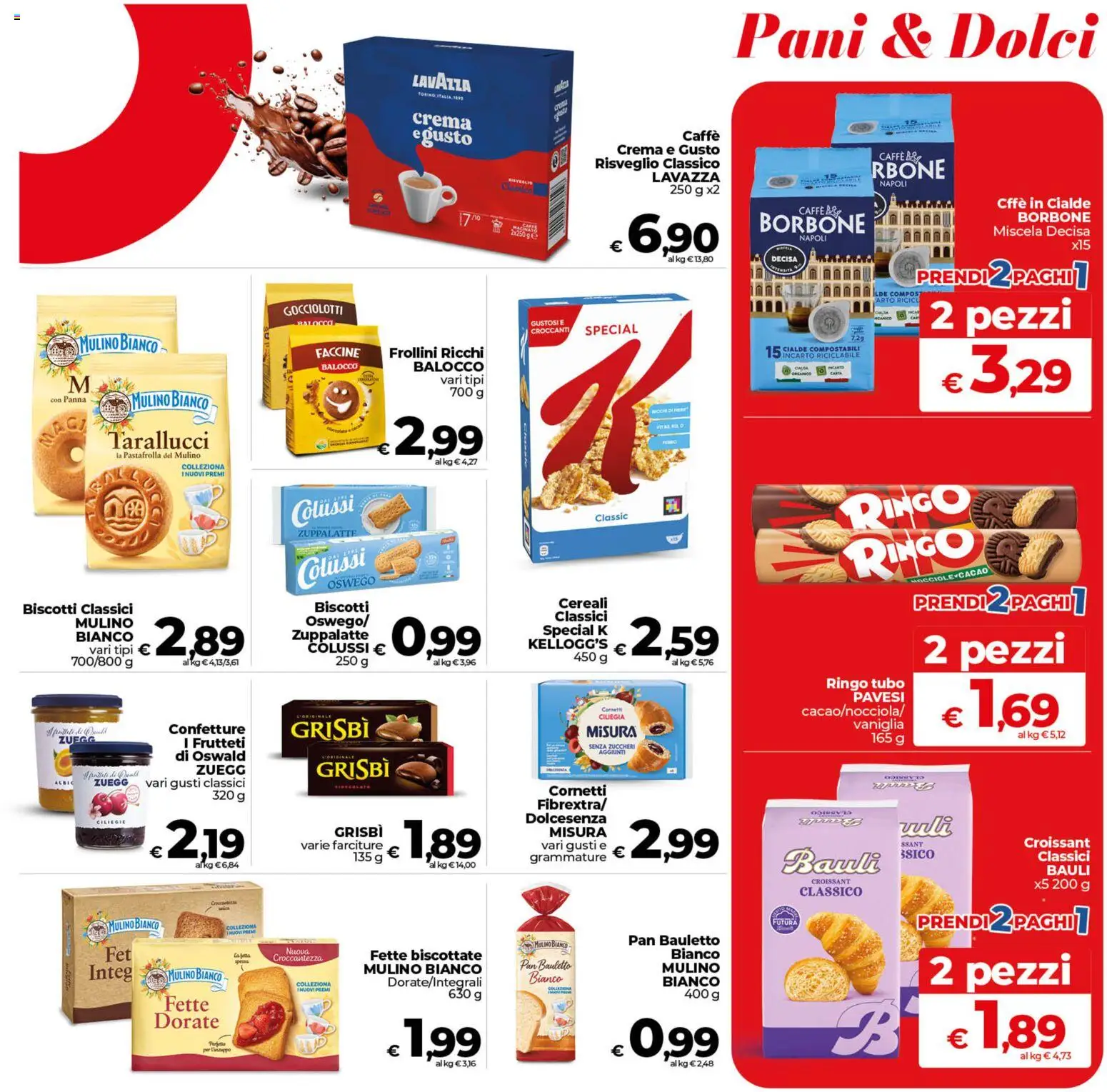 Volantino COOP del 09.06.2026 | Pagina: 17 | Prodotti: Crema, Biscotti, Tubo, Frollini