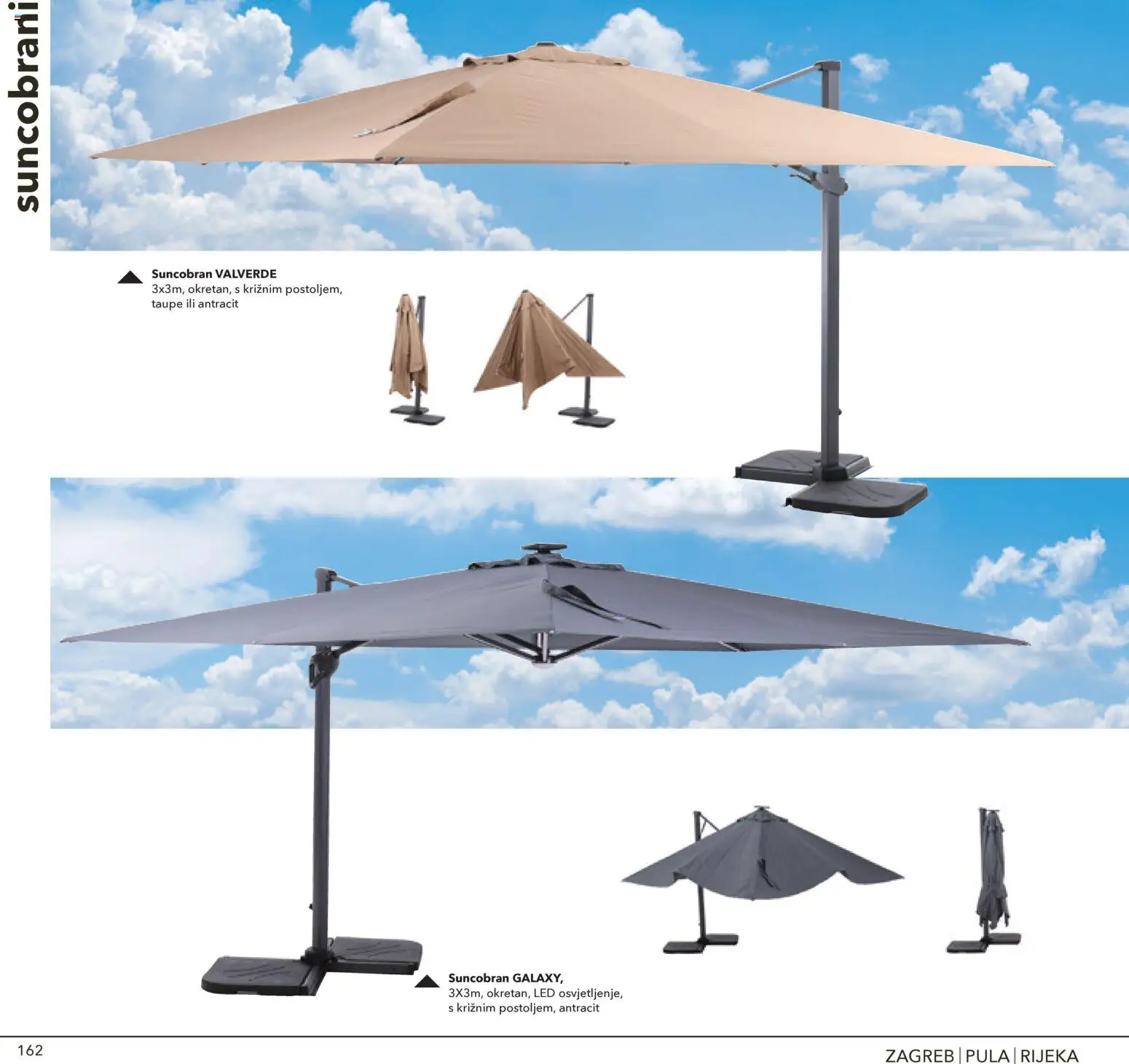 Harvey Norman katalog | vrijedi od 07.04.2026 | Stranica: 162 | Proizvodi: Suncobran