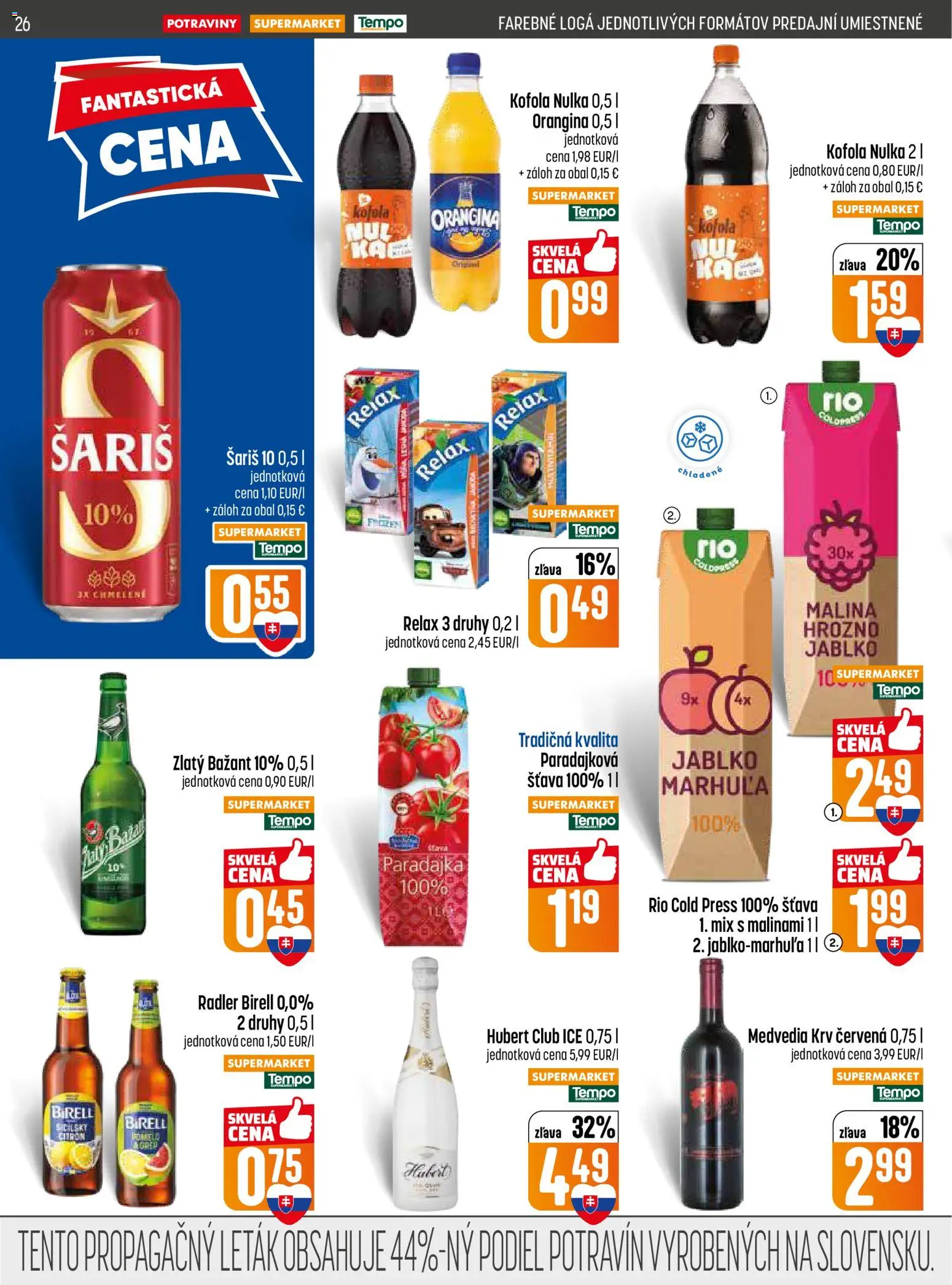 Nové COOP Jednota akcie – leták je platný od 04.06.2026 | Strana: 26