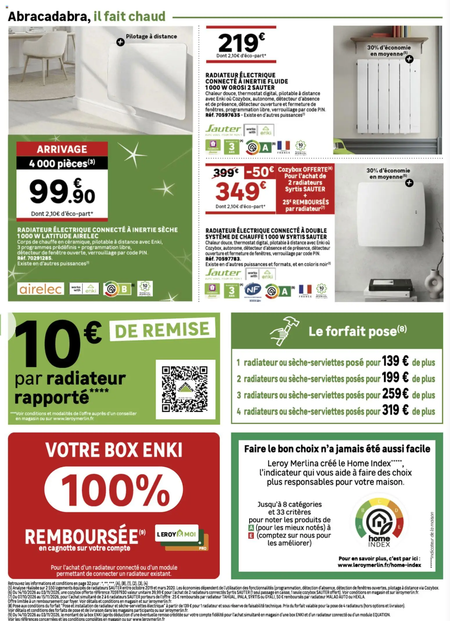 {H1} | Page: 20 | Produits: Radiateur