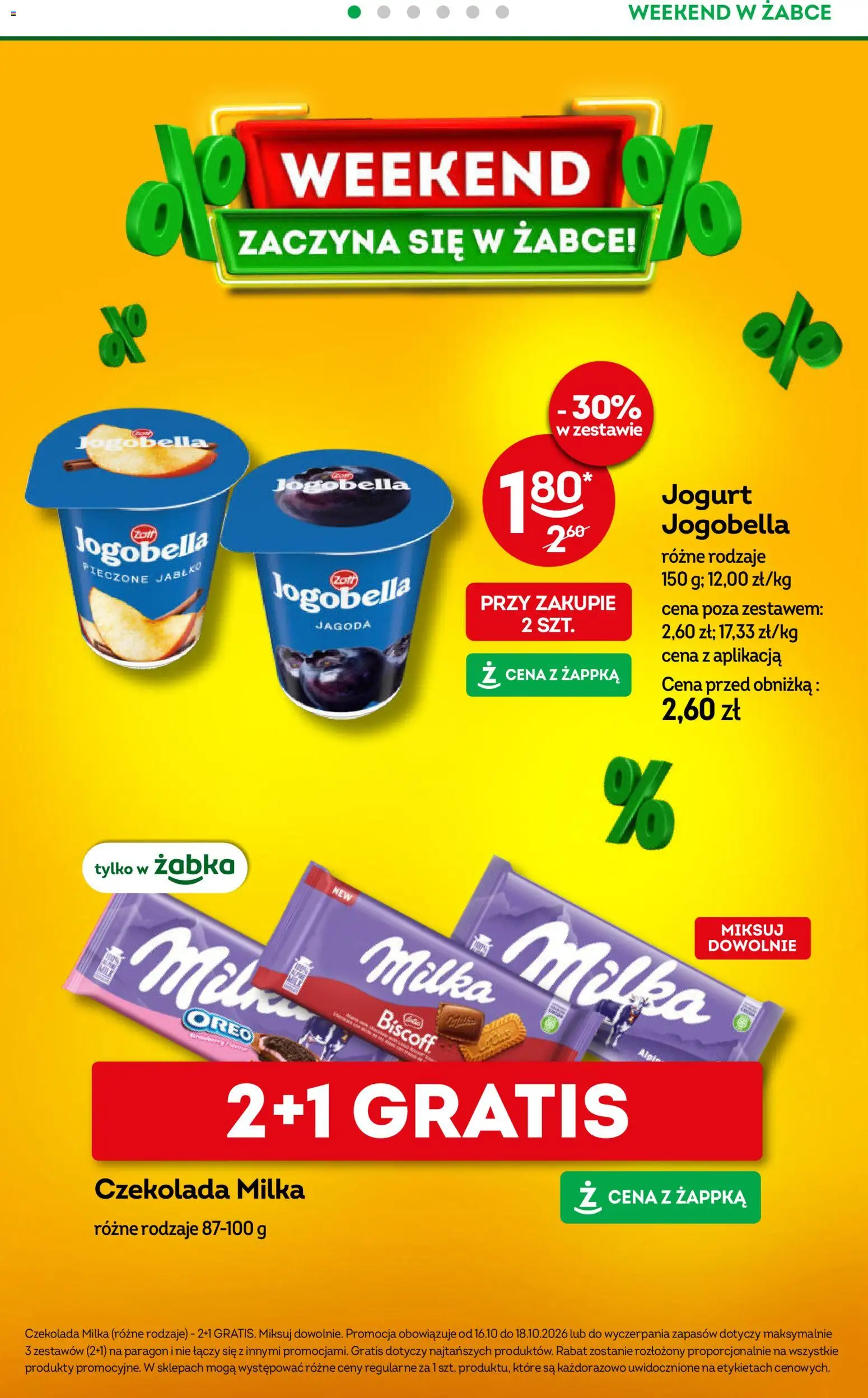 Żabka gazetka - Weekendowe promocje od 16.10.2026 | Strona: 2