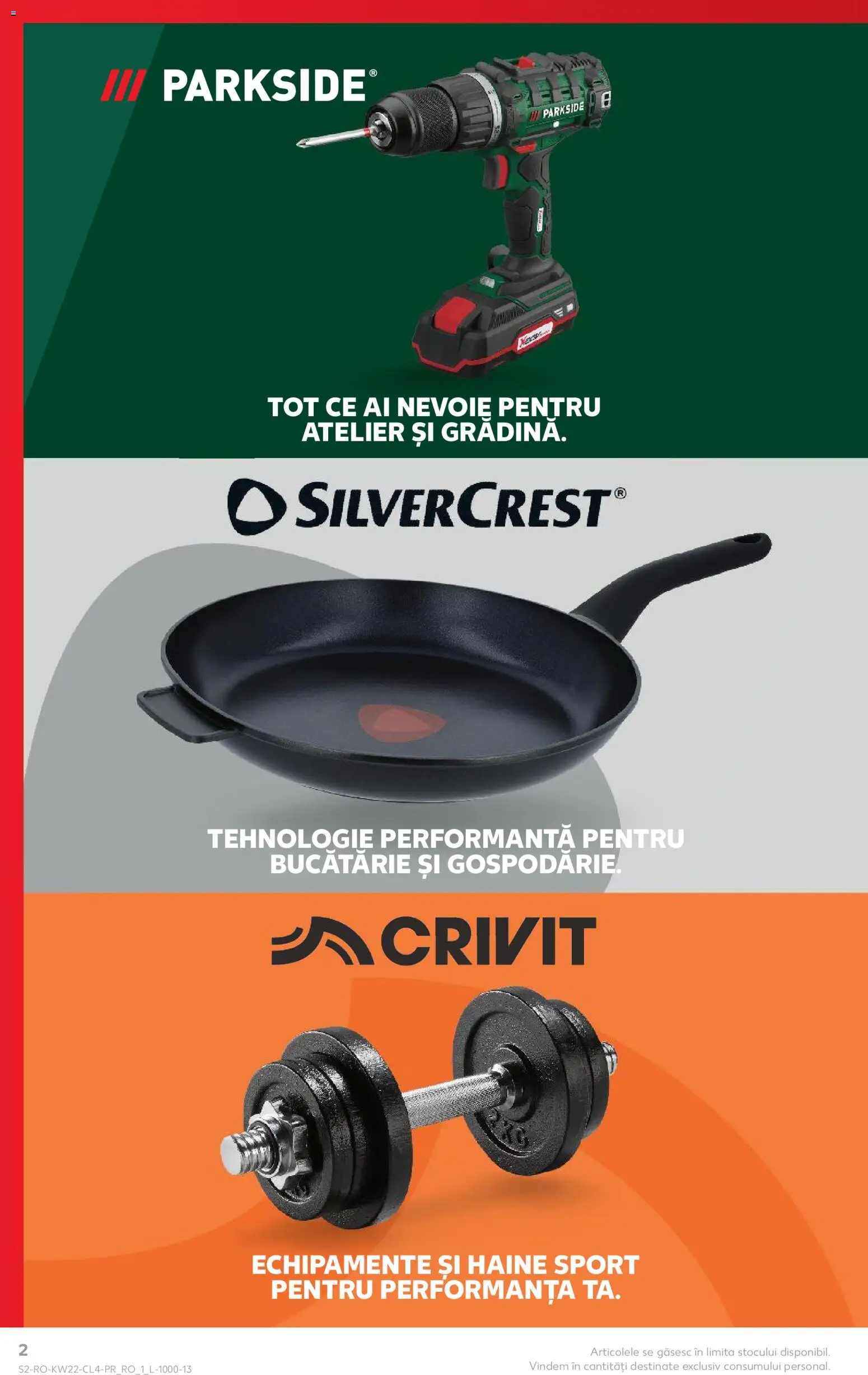 Noul catalog Kaufland – valabil de la 27.05.2026 | Pagină: 2 | Produse: Tigaie, Bucătărie, Haine