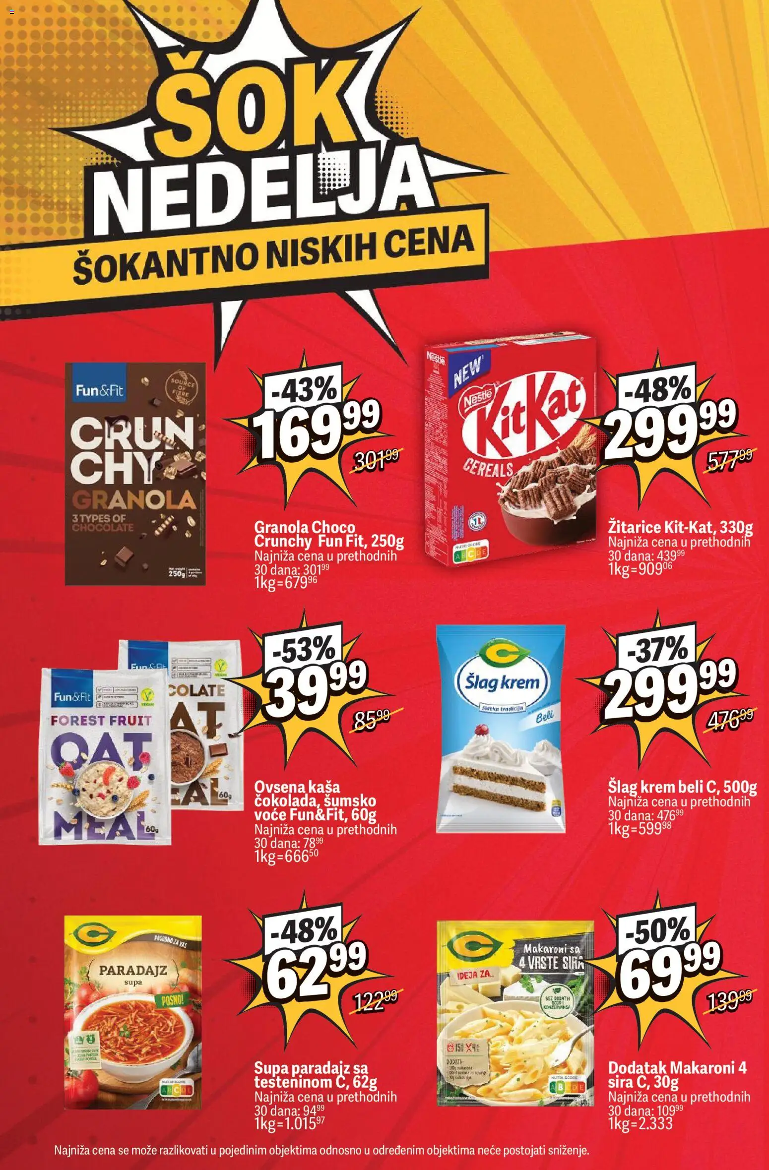 Maxi katalog - važi od 09.07.2026 | Strana: 8 | Proizvode: Šlag, Ovsena kaša, Šlag krem, Paradajz