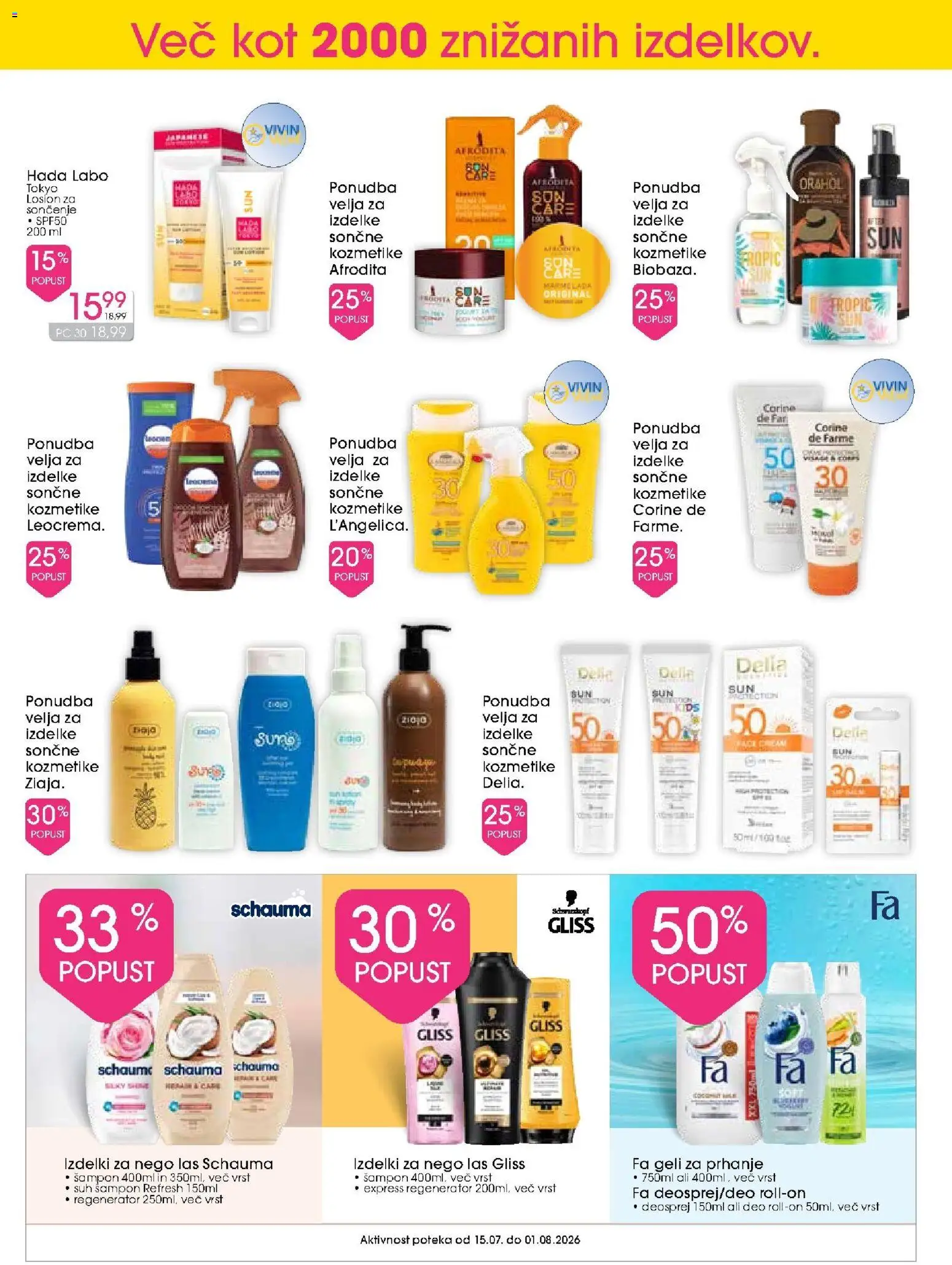Novi Tuš drogerija katalog ponudbe – veljaven od 15.07.2026 | Stran: 12