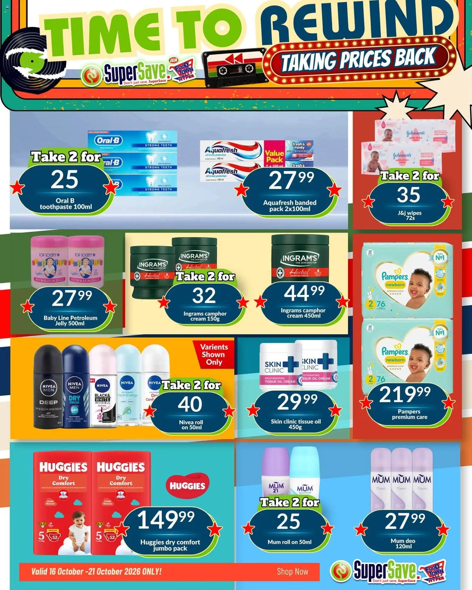New Super Save catalogue – valid from 15/10/2026 | Page: 15 | Products: Oil, Cream, Toothpaste, Petroleum jelly