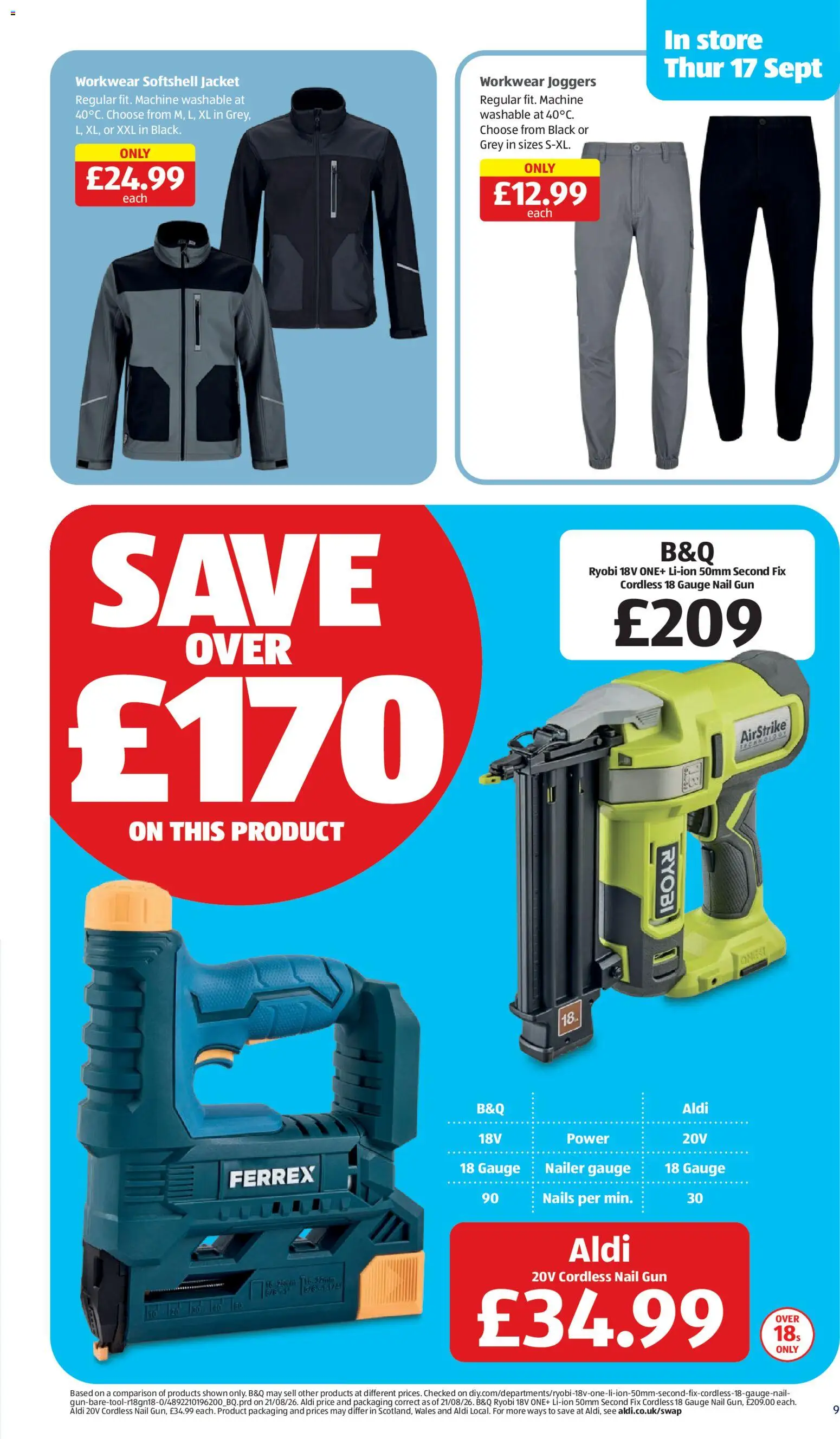 {H1} | Page: 9 | Products: Ryobi, Jacket