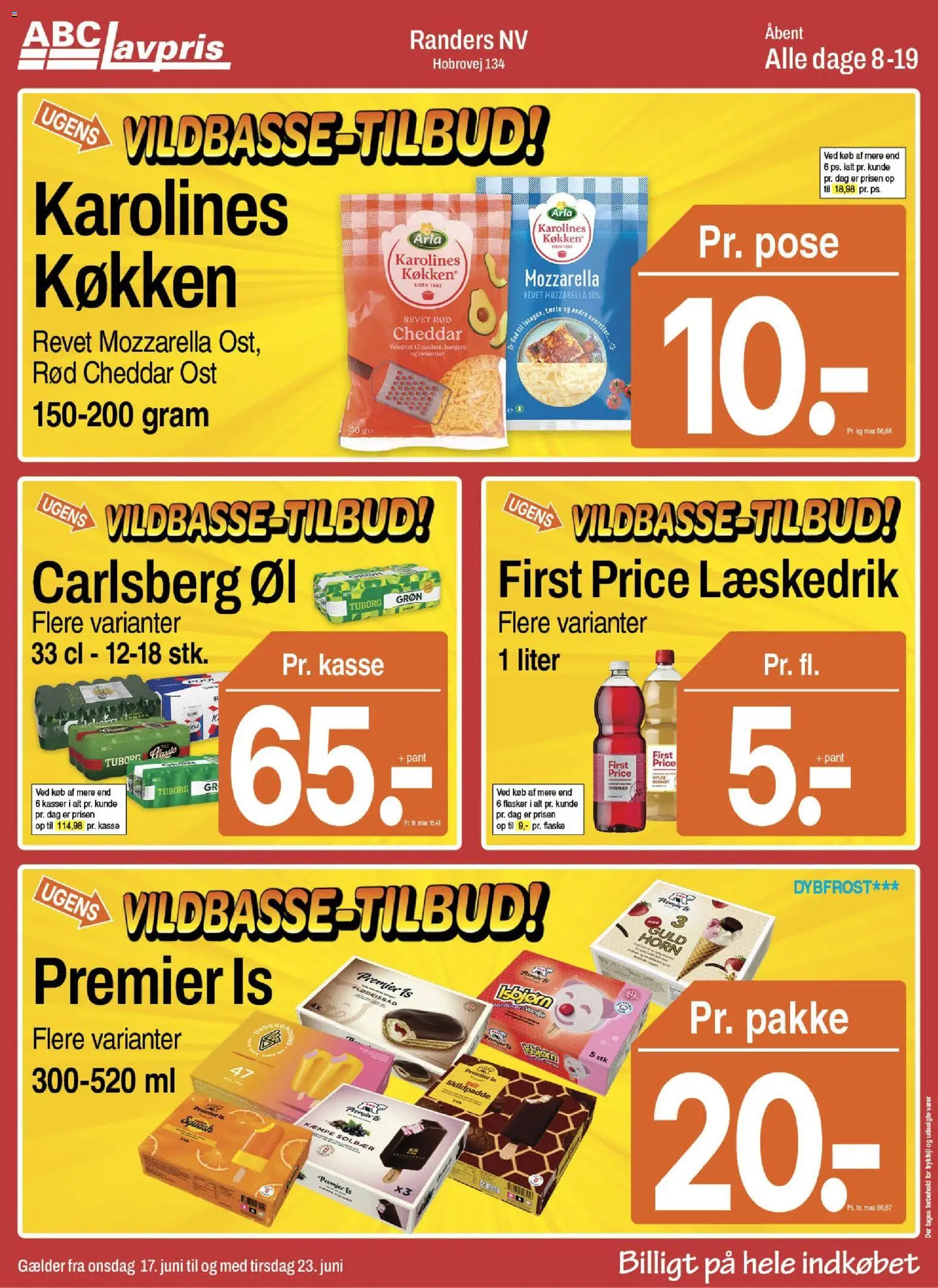 Abc Lavpris tilbudsavis – gyldig fra 17.06.2026 | Side: 1