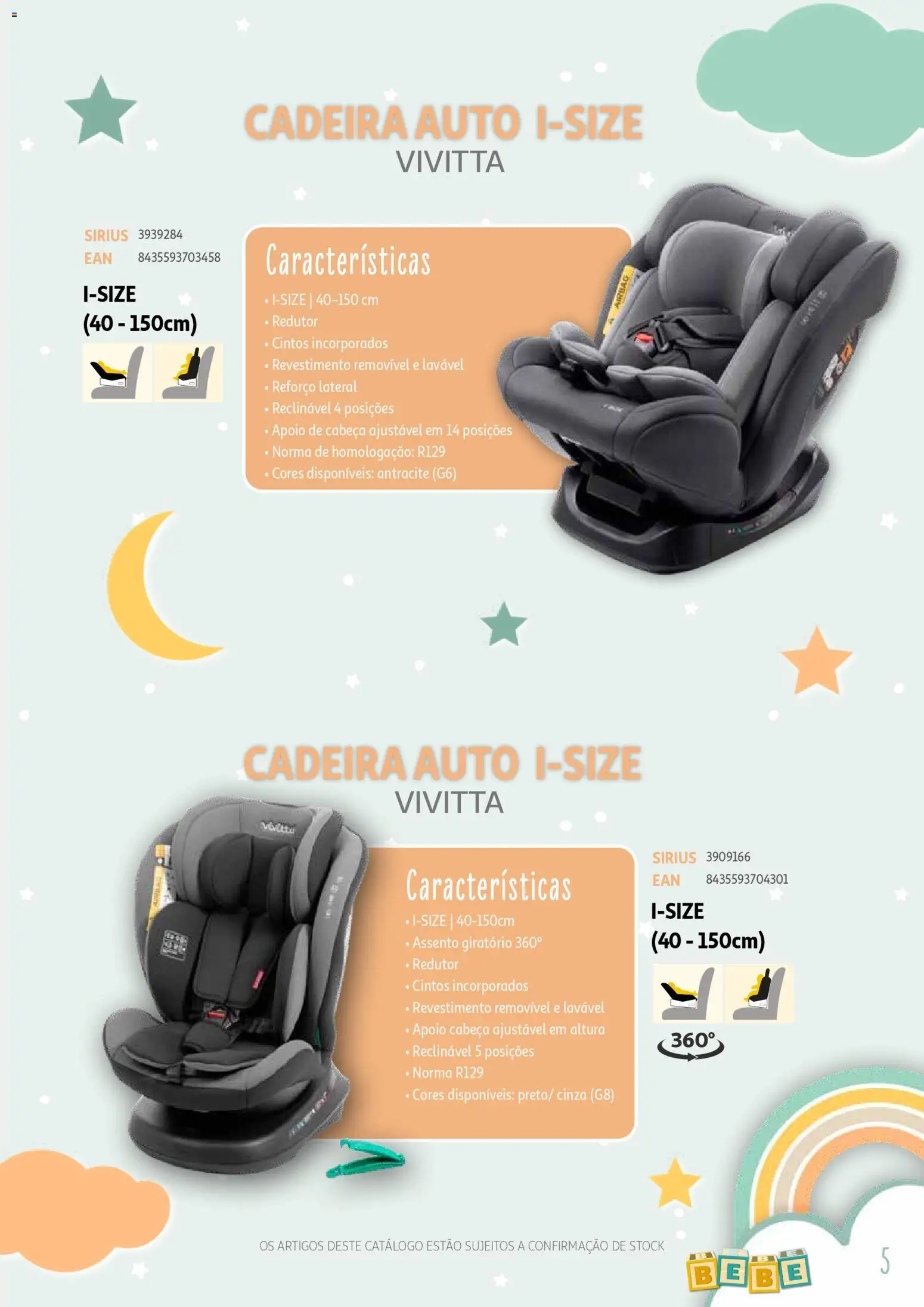 Auchan - Catálogo Puericultura │ válido de 13/01/2026 | Página: 5 | Produtos: Cadeira