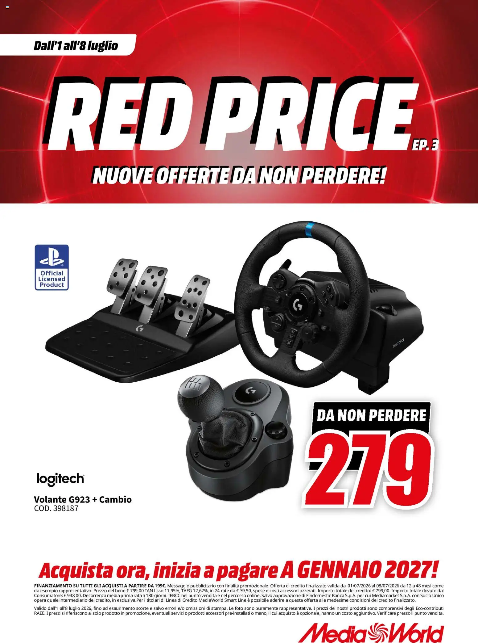 Volantino Media World del 01/07/2026 | Pagina: 16
