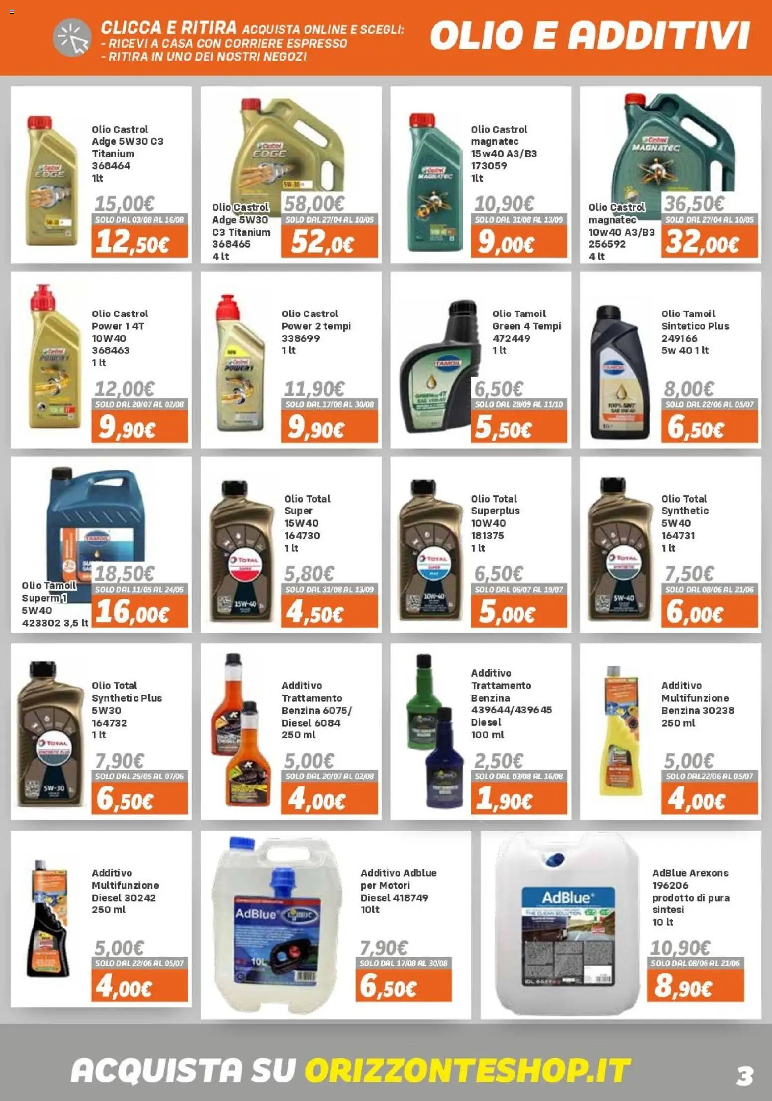 Orizzonte catalogue page 3