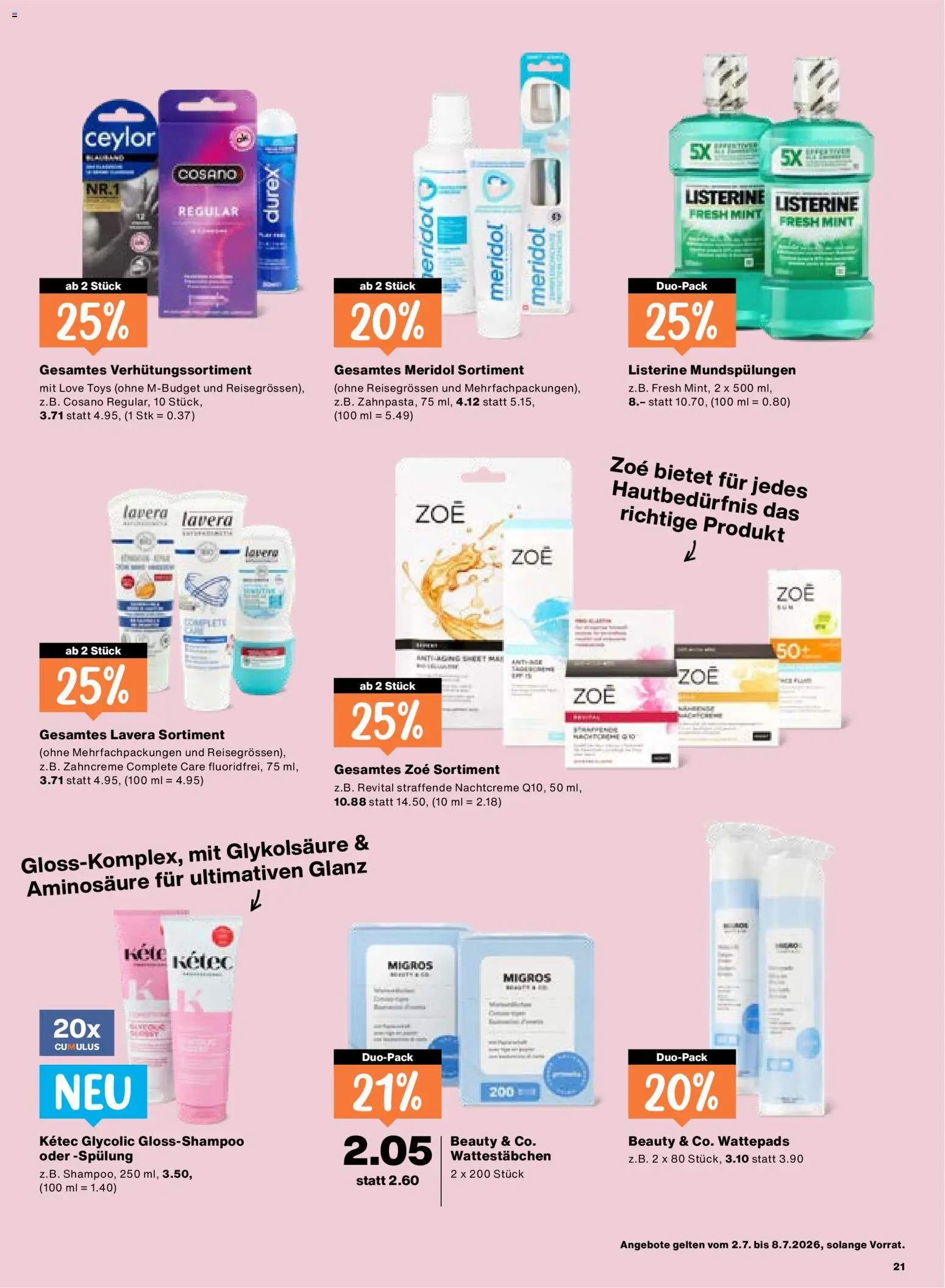 Migros aktionen – gültig ab 02.07.2026 | Seite: 21